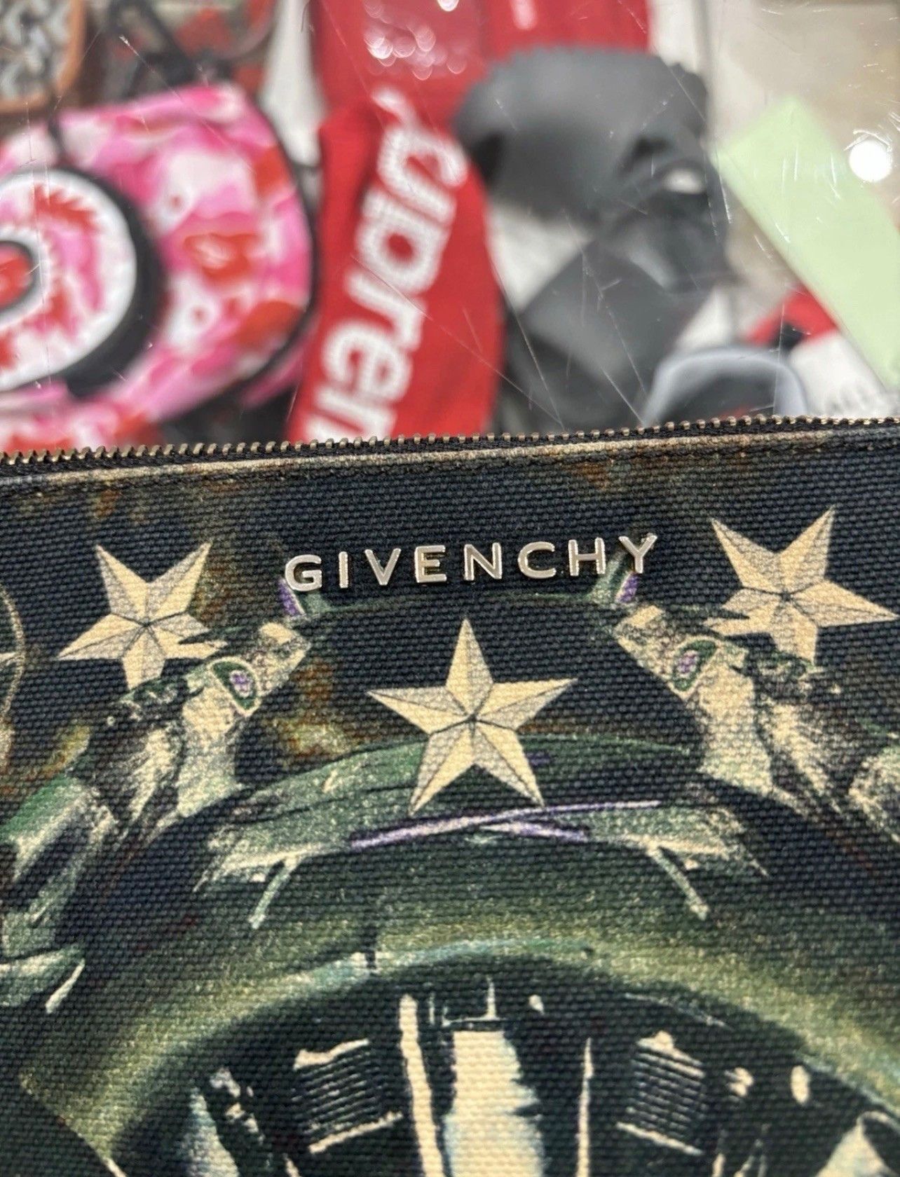 Givenchy Givenchy Cloth Clutch Bag Size ONE SIZE - 3 Thumbnail