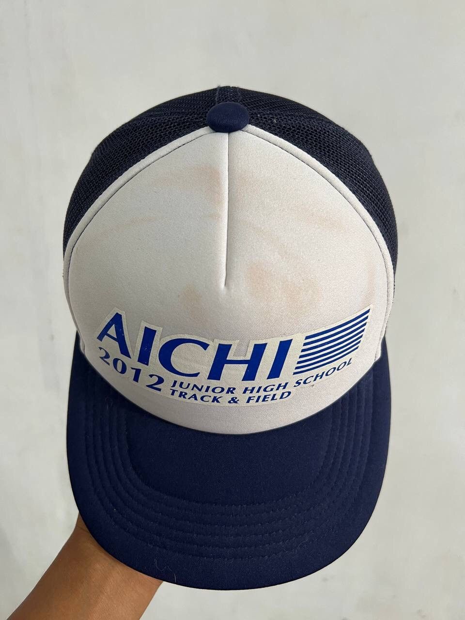 Japanese Brand Aichi 2012 Trucker Hat Cap Size ONE SIZE - 7 Thumbnail