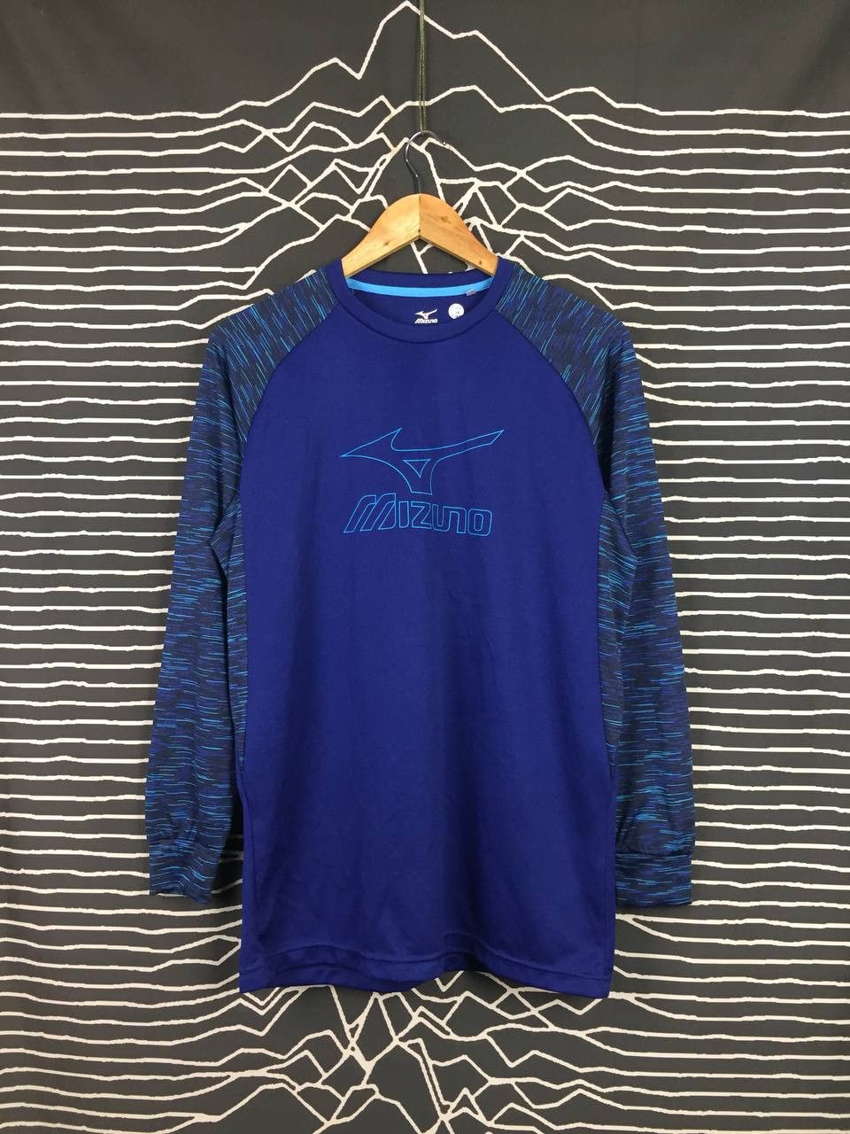 Japanese Brand × Mizuno × Vintage Mizuno Big Logo Quickdry Plus Sportswear Jersey Size US L / EU 52-54 / 3 - 1 Thumbnail