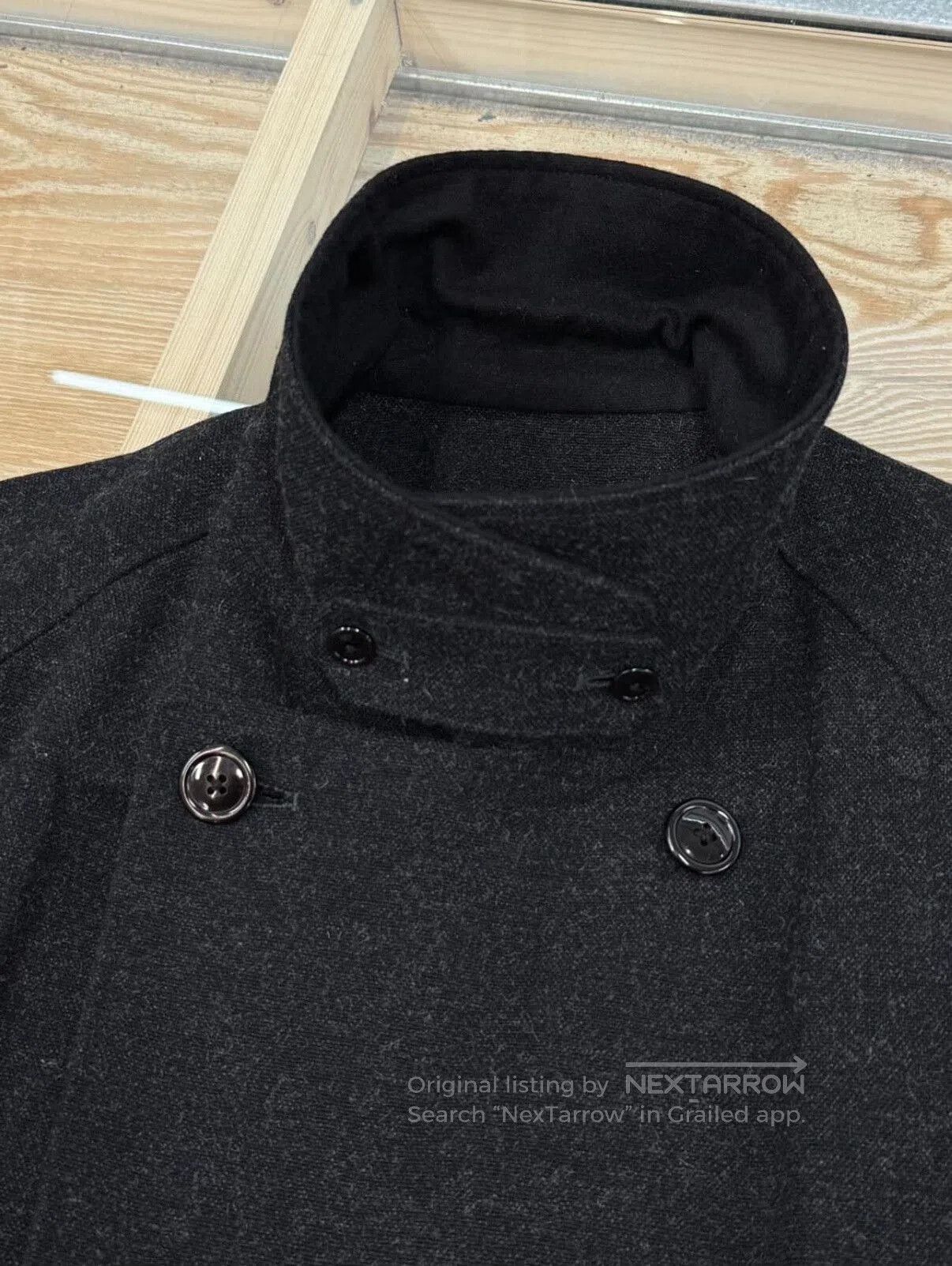 Yohji Yamamoto Yohji Yamamoto 80s Wool Double-Breasted Coat. Size US S / EU 44-46 / 1 - 4 Thumbnail