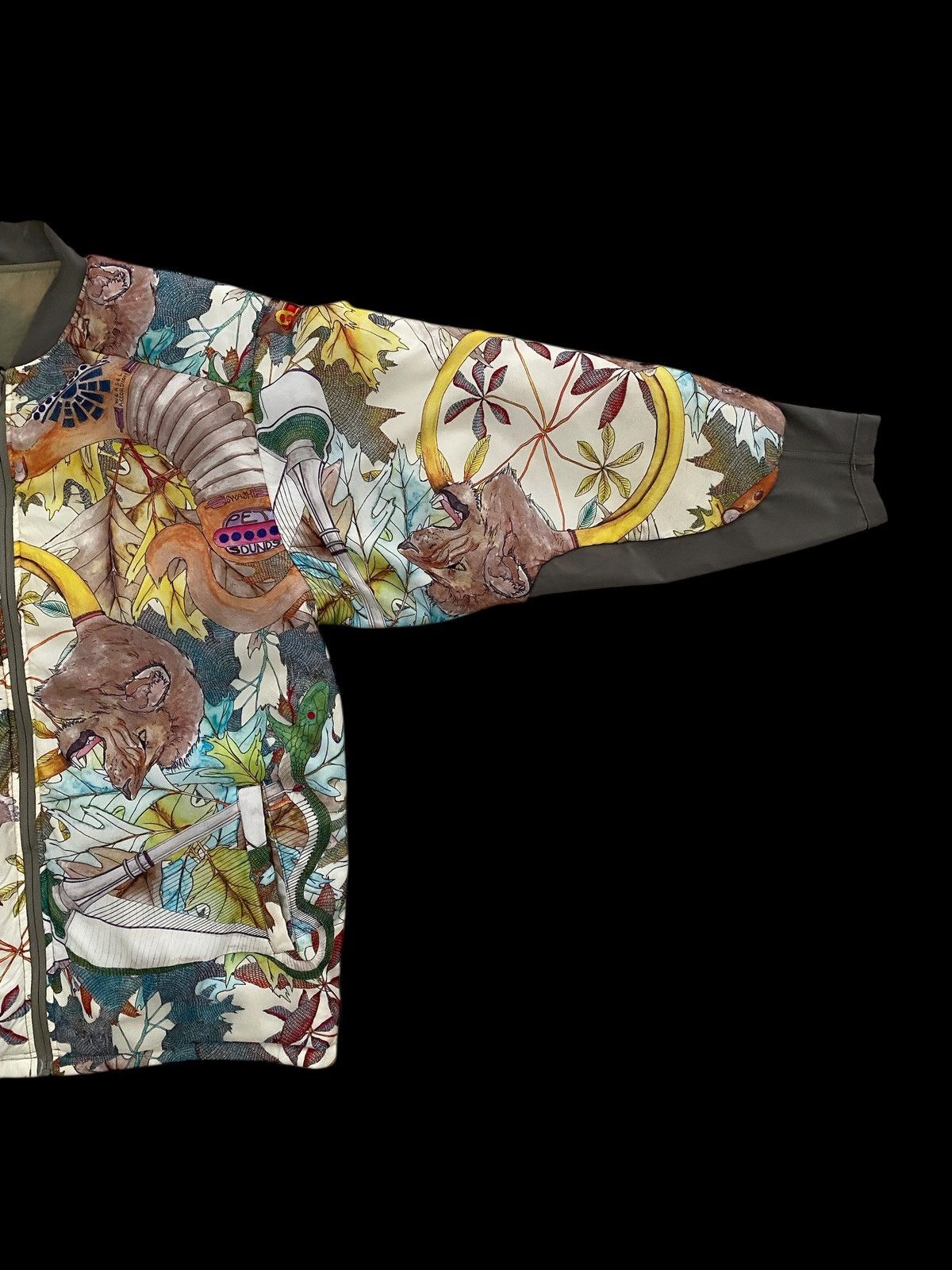Hysteric Glamour × Japanese Brand 🇯🇵EAR Papillonner Bomber Jacket Animal Motif nice design Size US L / EU 52-54 / 3 - 11 Thumbnail