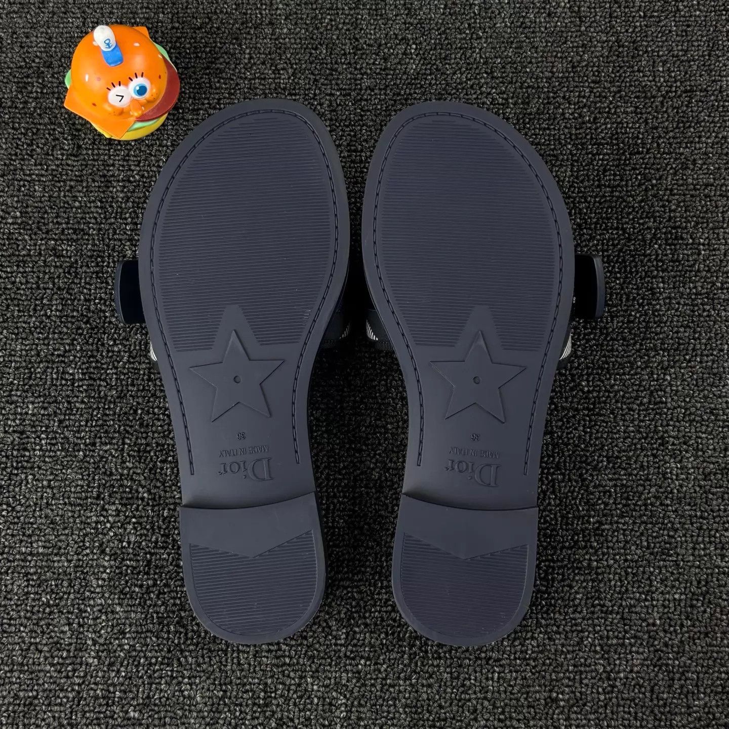 Dior Dior Women's Black Slippers Size 36 Like New Size US 5.5 / IT 35.5 - 6 Thumbnail