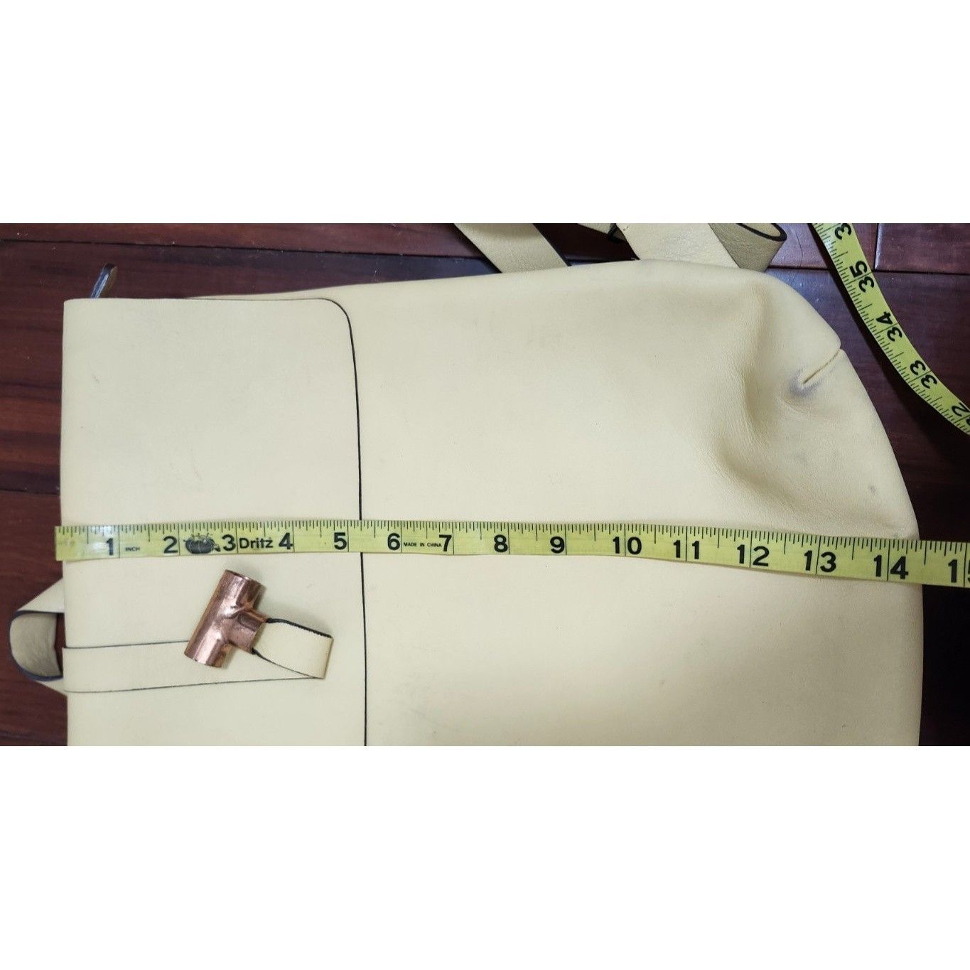 Other GAG BACKPACK PERA Leather Creamy lemon hue Size ONE SIZE - 18 Thumbnail