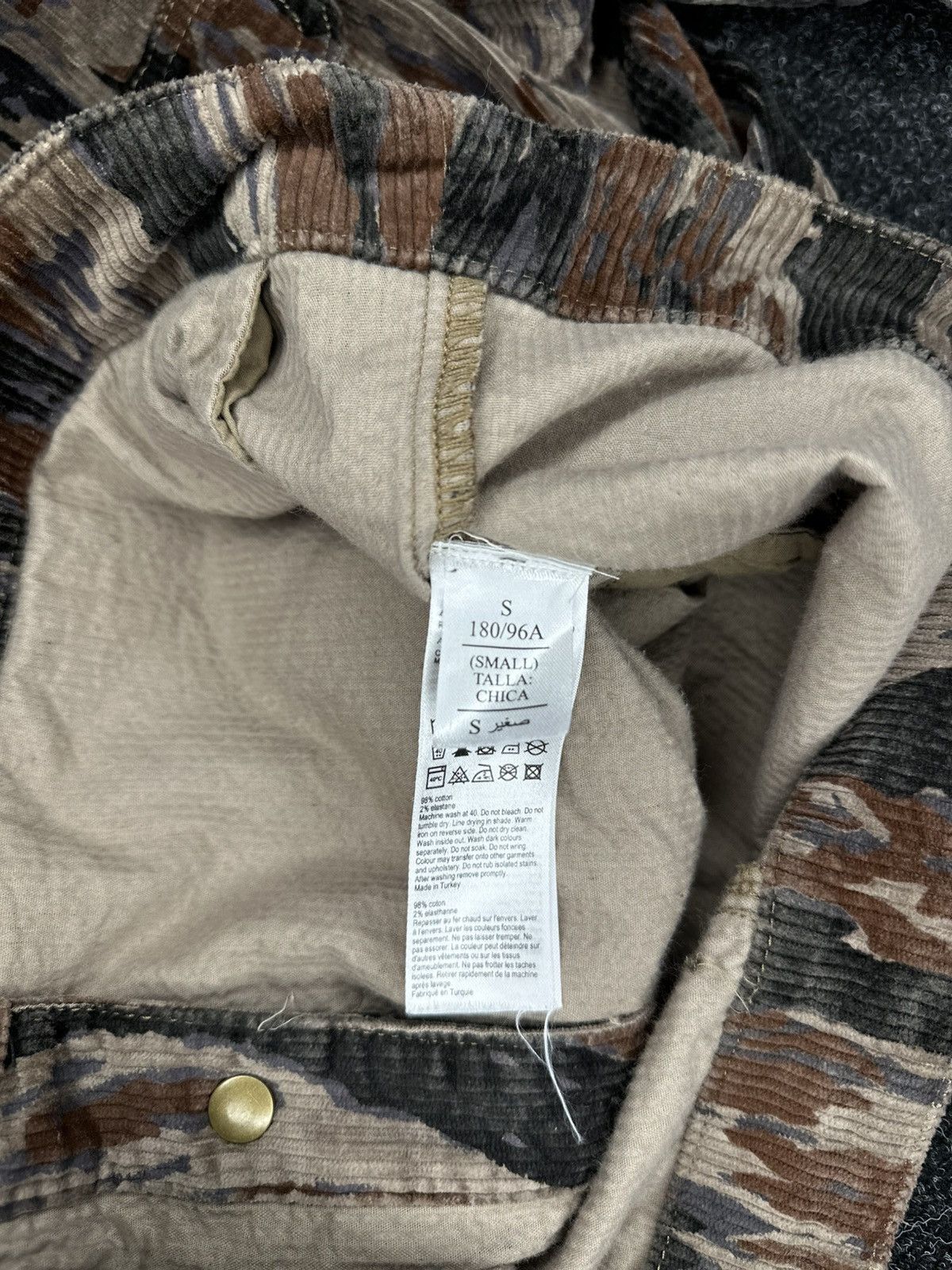 Allsaints AllSaints Castleford Corduroy Shirt Overshirt Brown Pattern Size US S / EU 44-46 / 1 - 10 Thumbnail