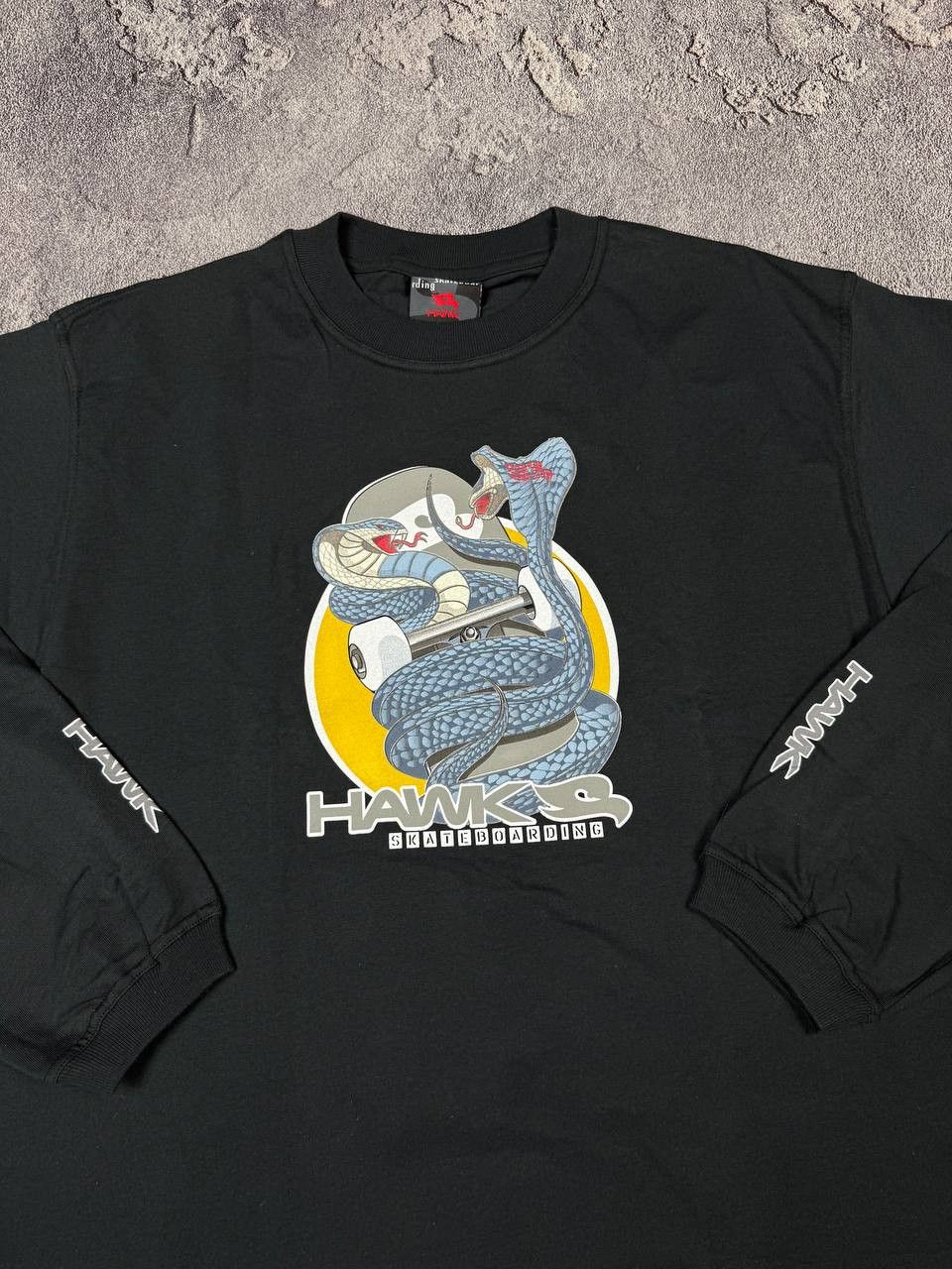 Polar Skate Co. Y2K Tony Hawk 3D Logo Snake Print 2000s Streetwear Size US XL / EU 56 / 4 - 3 Thumbnail