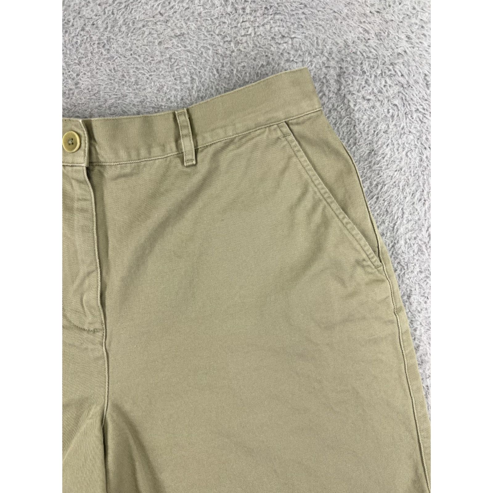 Ralph Lauren Lauren Ralph Lauren Shorts Womens 8 Beige Khaki LRL 100% Cotton Twill Flat Front Shirt Adult 8 Blue 100% Cotton Chino Golf Outdoor Womens Size 30" / US 8 / IT 44 - 7 Thumbnail
