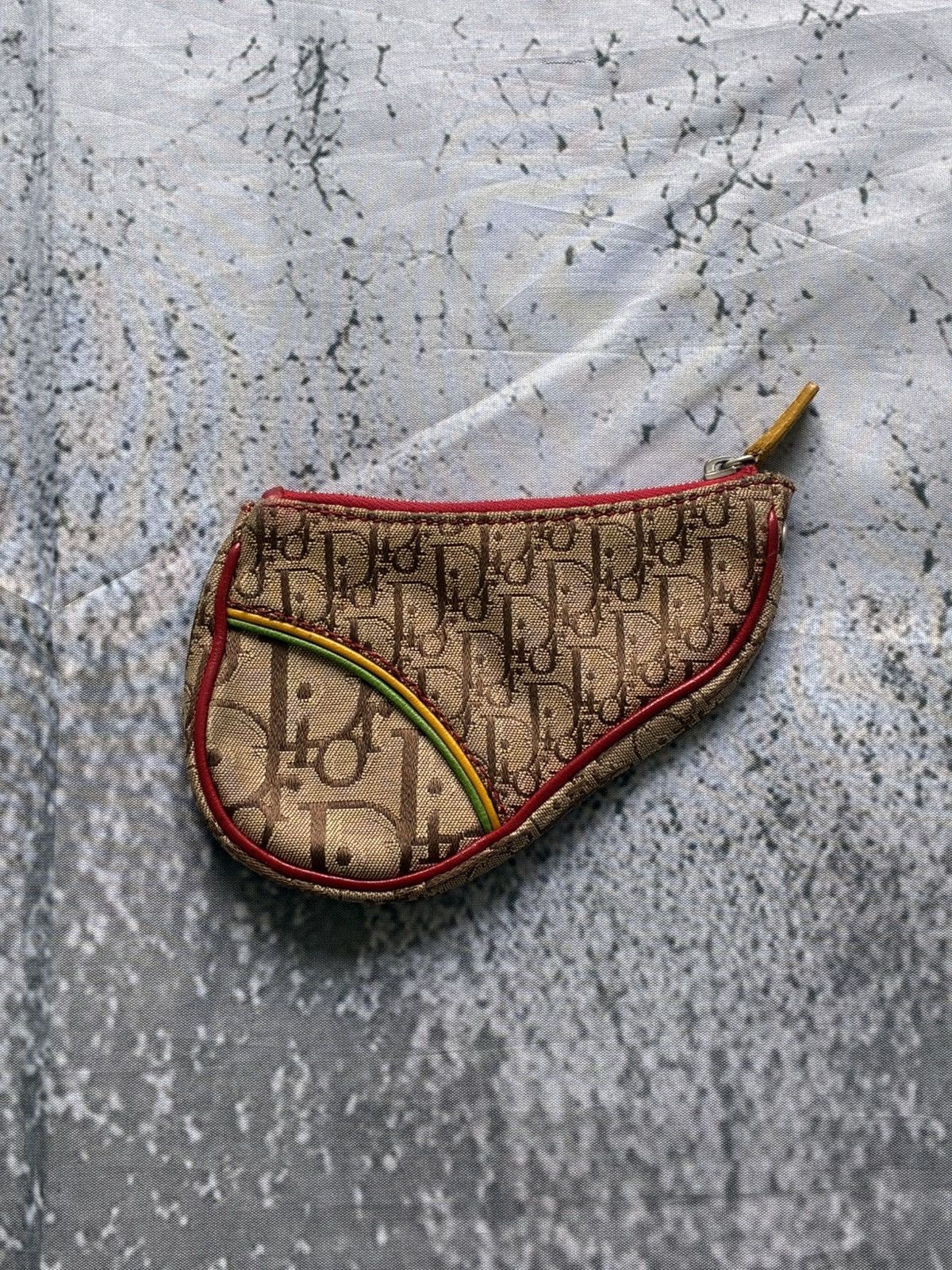 Dior Dior Rasta Saddle Wallet by Galliano Size ONE SIZE - 1 Thumbnail