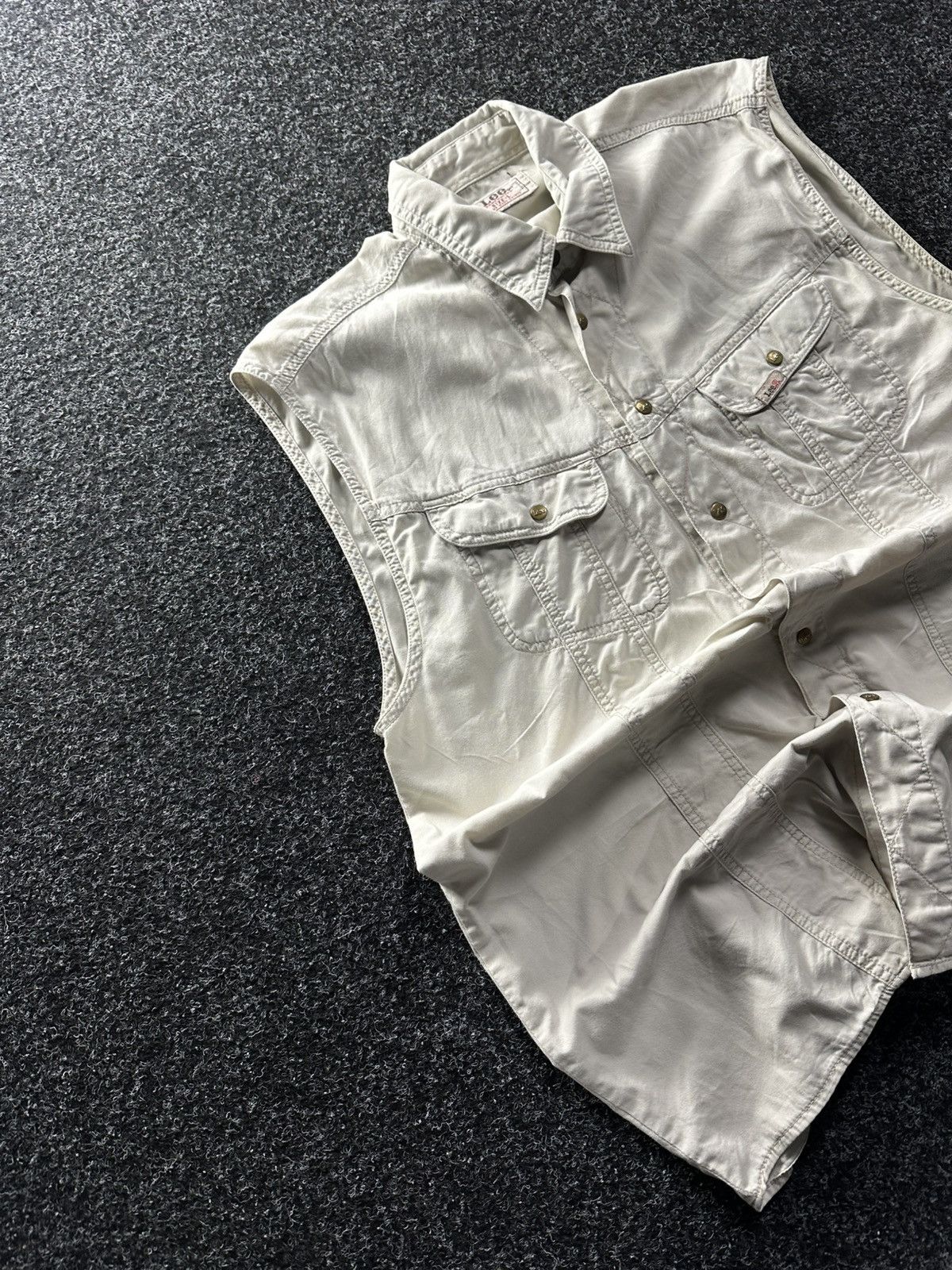 Lee × Vintage 🚨Vintage Lee Westerner Sanforized M Button west 90s Size US L / EU 52-54 / 3 - 2 Thumbnail