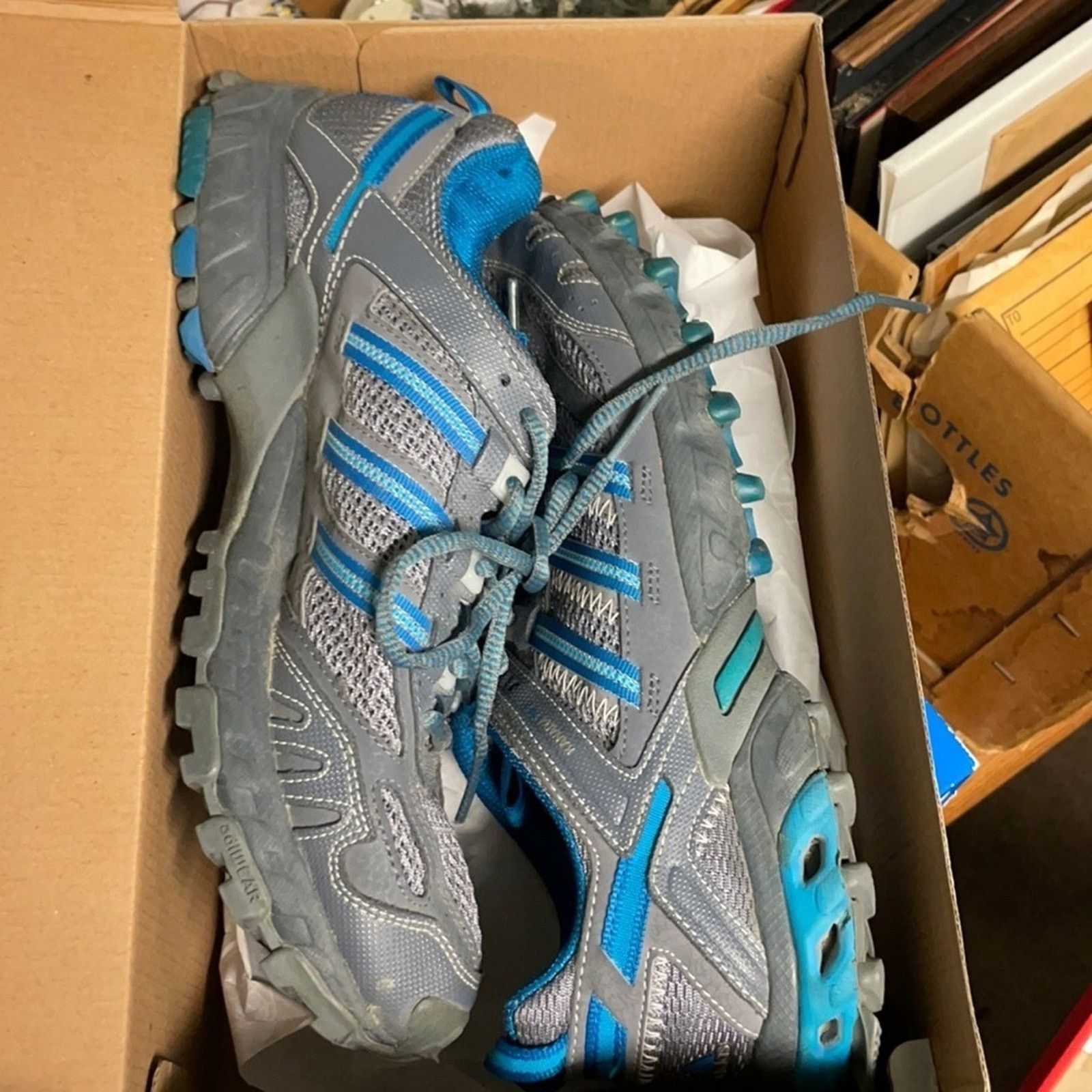 Adidas Adidas Terrex Eastrail Gore Hiking Shoes Gray size 10 Size US 10 / IT 40 - 3 Thumbnail