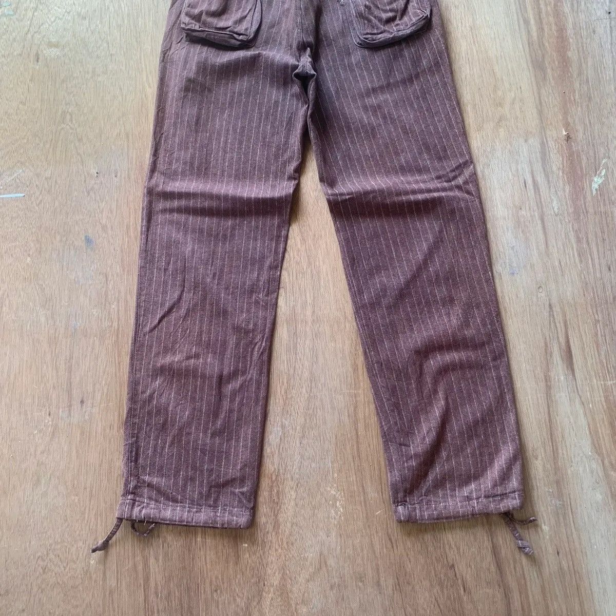 Beauty Beast 💥STEALS💥VIRGINVOYAGE JAPANESE 32x31 TROUSERS STRIPED PANTS Size US 32 / EU 48 - 13 Thumbnail