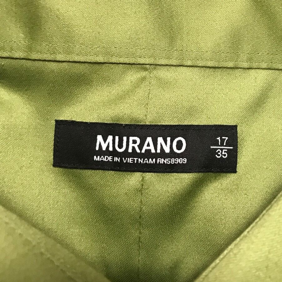 Murano Murano Collared Long Sleeve Mens Shirt Size US XL / EU 56 / 4 - 3 Thumbnail