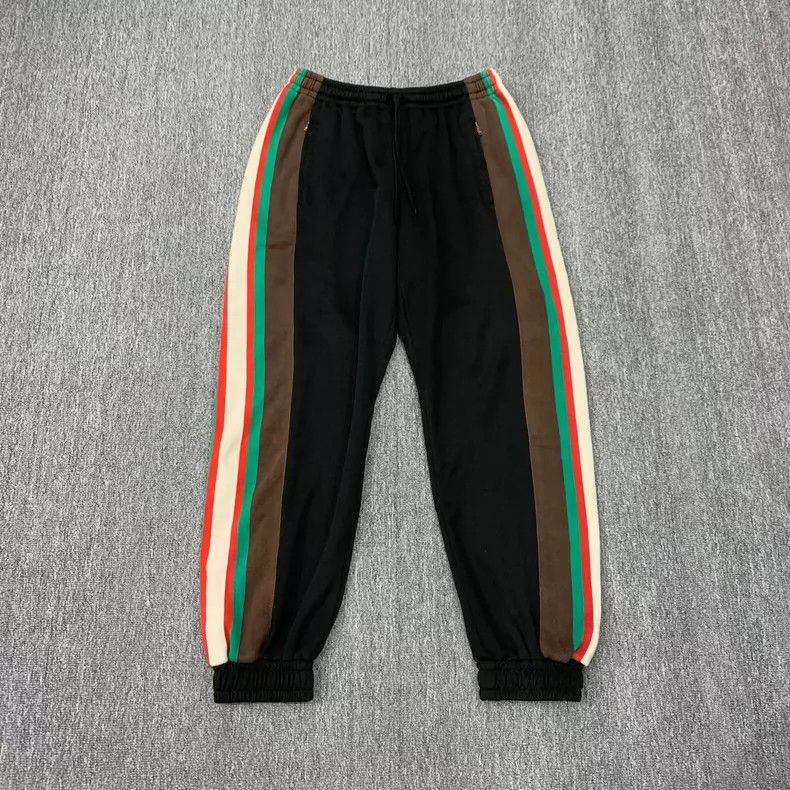 Gucci Gucci Size XS Side red and green striped trousers sweatpant Size US 30 / EU 46 - 2 Thumbnail