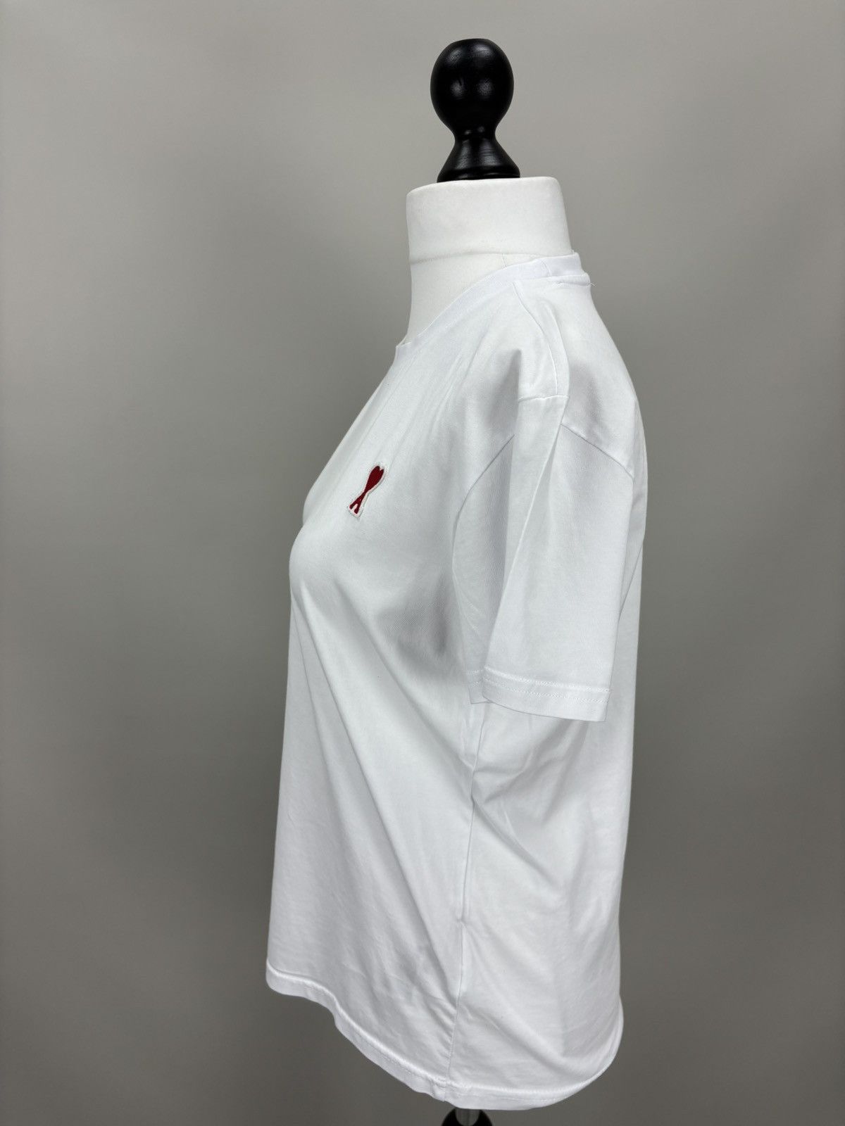AMI Womens t shirt Alexandre Mattiussi AMI Size S Color White Size S / US 4 / IT 40 - 11 Thumbnail