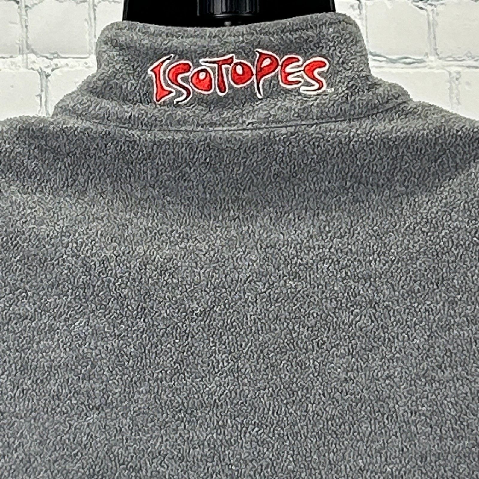 Pepsi Albuquerque Isotopes 1/4 Quarter Zip Fleece Jacket M Medium Size US M / EU 48-50 / 2 - 5 Thumbnail