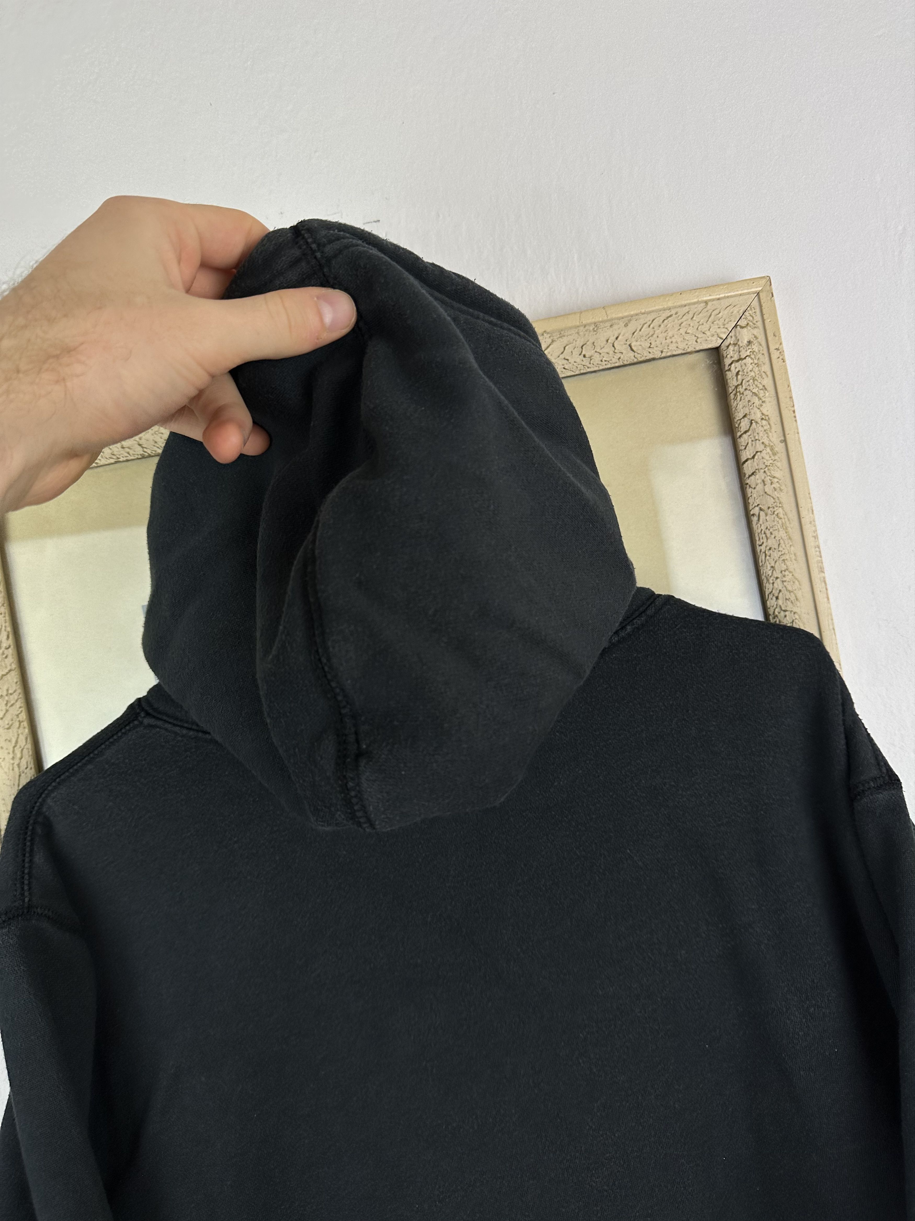 Nike × Vintage Vintage Nike Hoodie Jacket Swoosh Rare Hype Y2K Drill Size US L / EU 52-54 / 3 - 12 Thumbnail