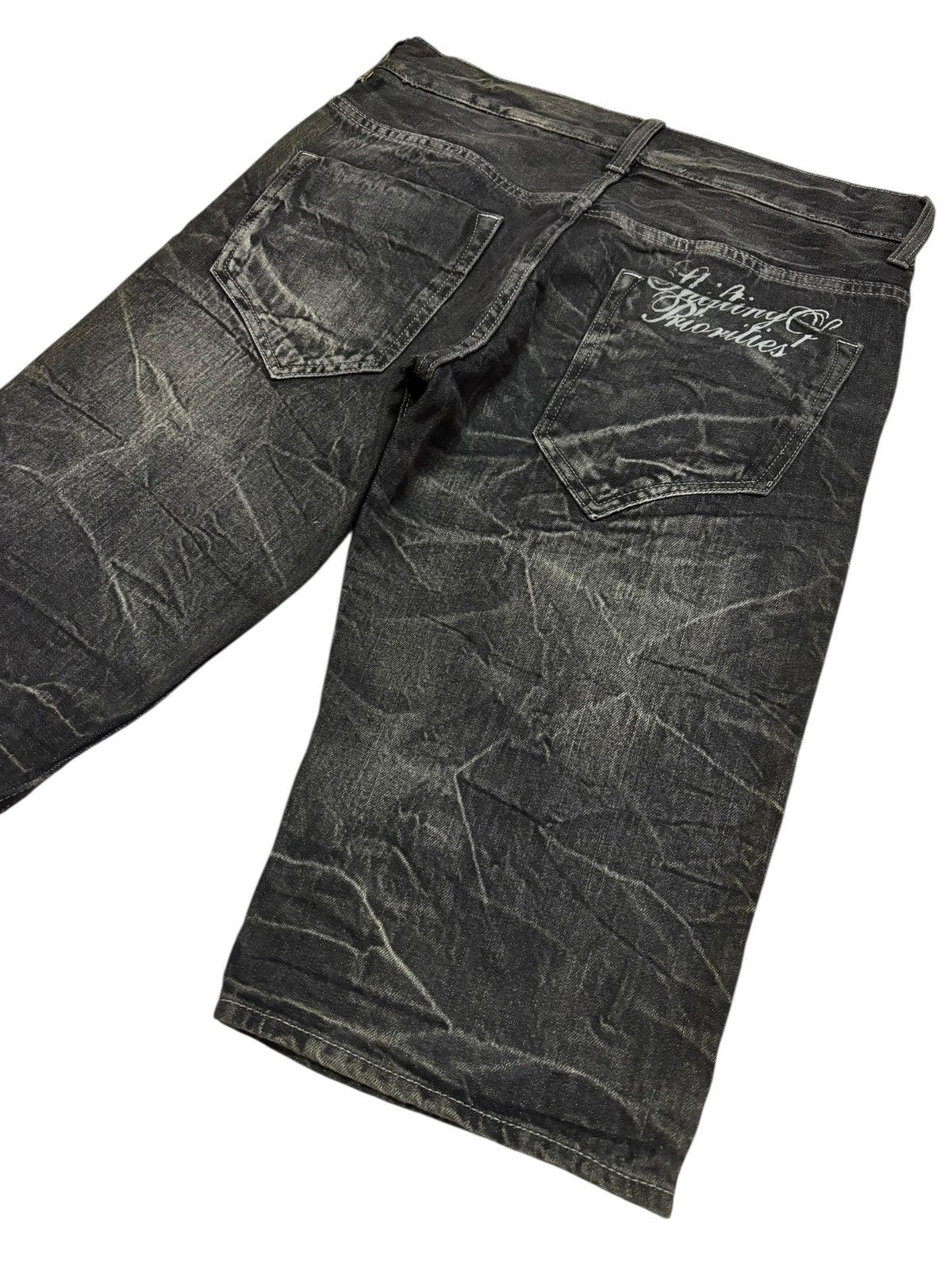 Japanese Brand Vtg Wild Life Japan Short Jeans Size US 34 / EU 50 - 4 Thumbnail