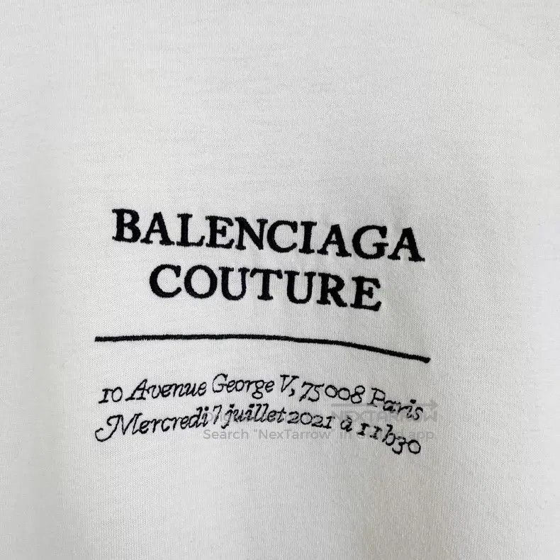 Balenciaga Balenciaga Classic letter print logo short sleeve Size US XXS / EU 40 - 5 Thumbnail