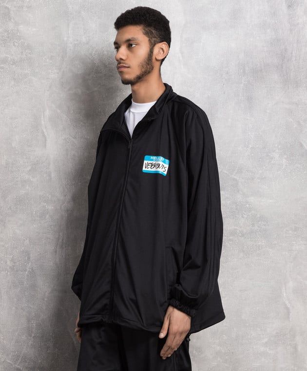 Vetements o1y0924 Zip Jacket in Black Size US L / EU 52-54 / 3 - 2 Thumbnail