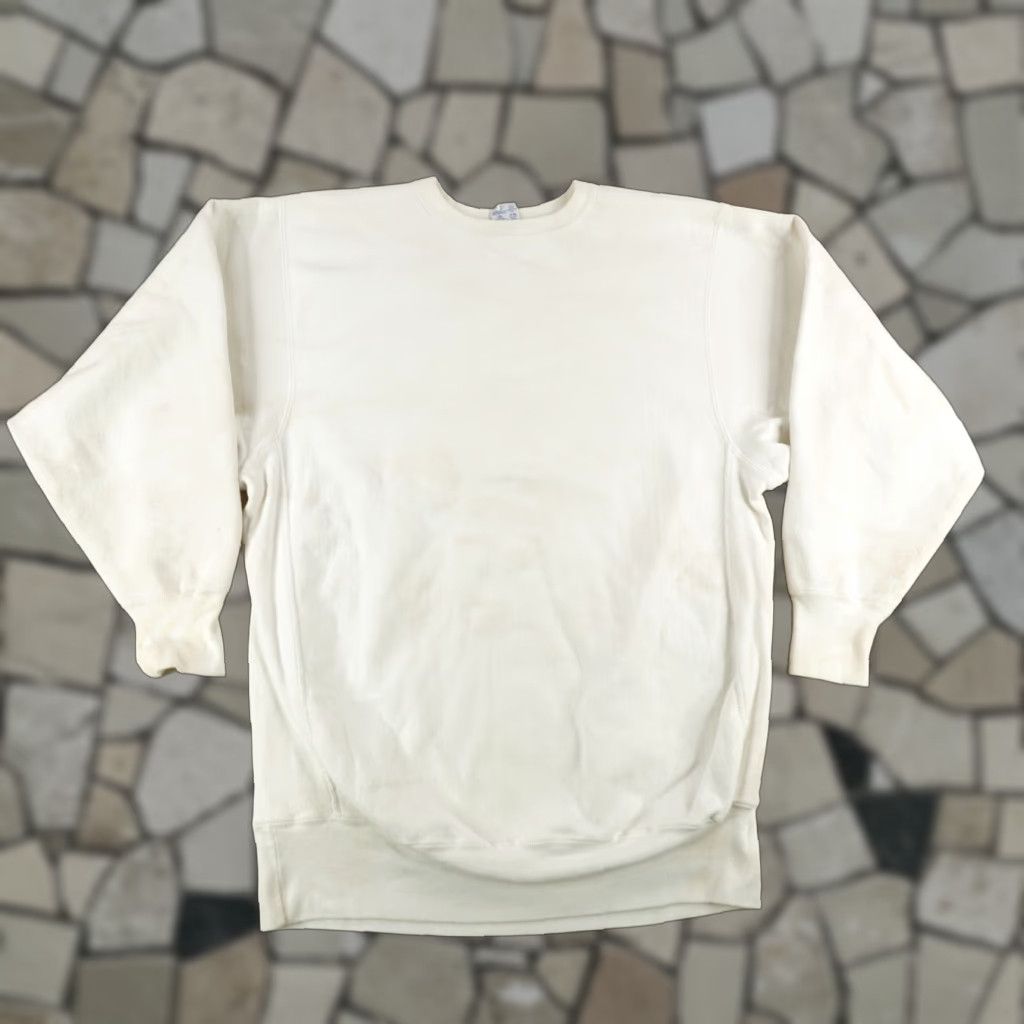 Champion Vintage Champion Sweatshirt Mens XL White Reverse Weave Crewneck Pullover 90s Size US XL / EU 56 / 4 - 1 Thumbnail