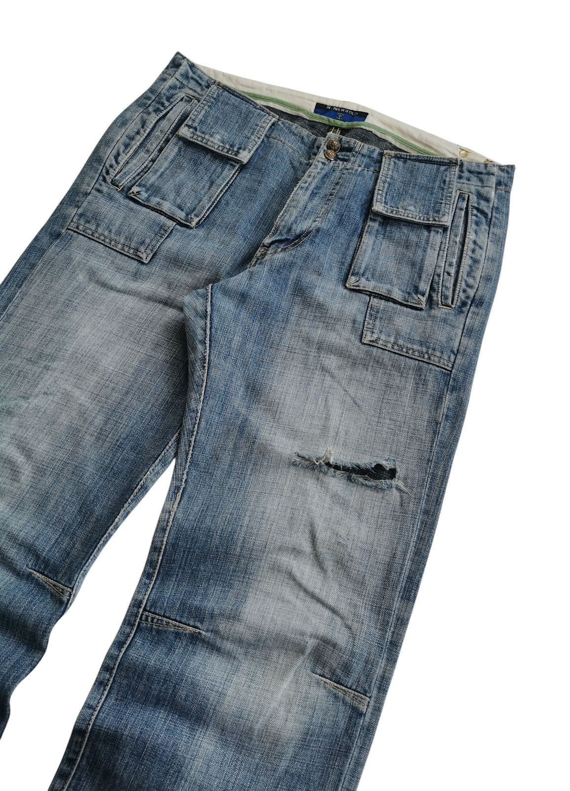 R.Newbold Vintage R Newbold Distressed Cargo Pants Size US 34 / EU 50 - 7 Thumbnail