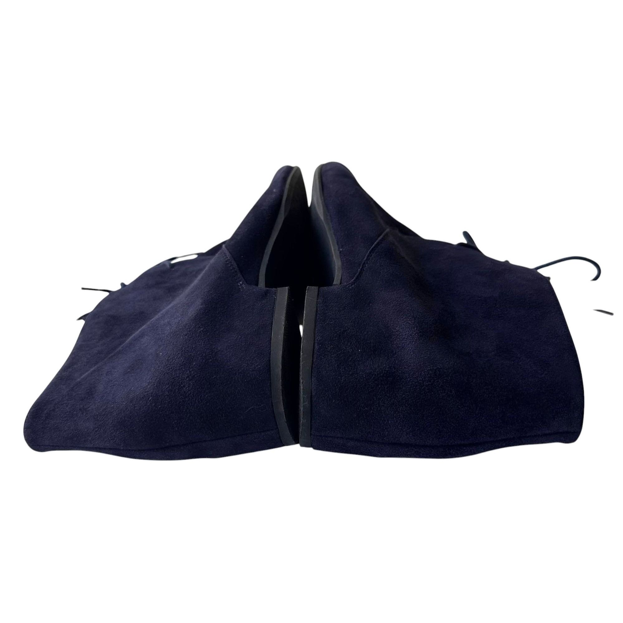 Aquatalia × Vintage Aquatalia Blue Suede Chukka Boots Lace Up Ladies 6 Italy Size US 6 / IT 36 - 5 Thumbnail