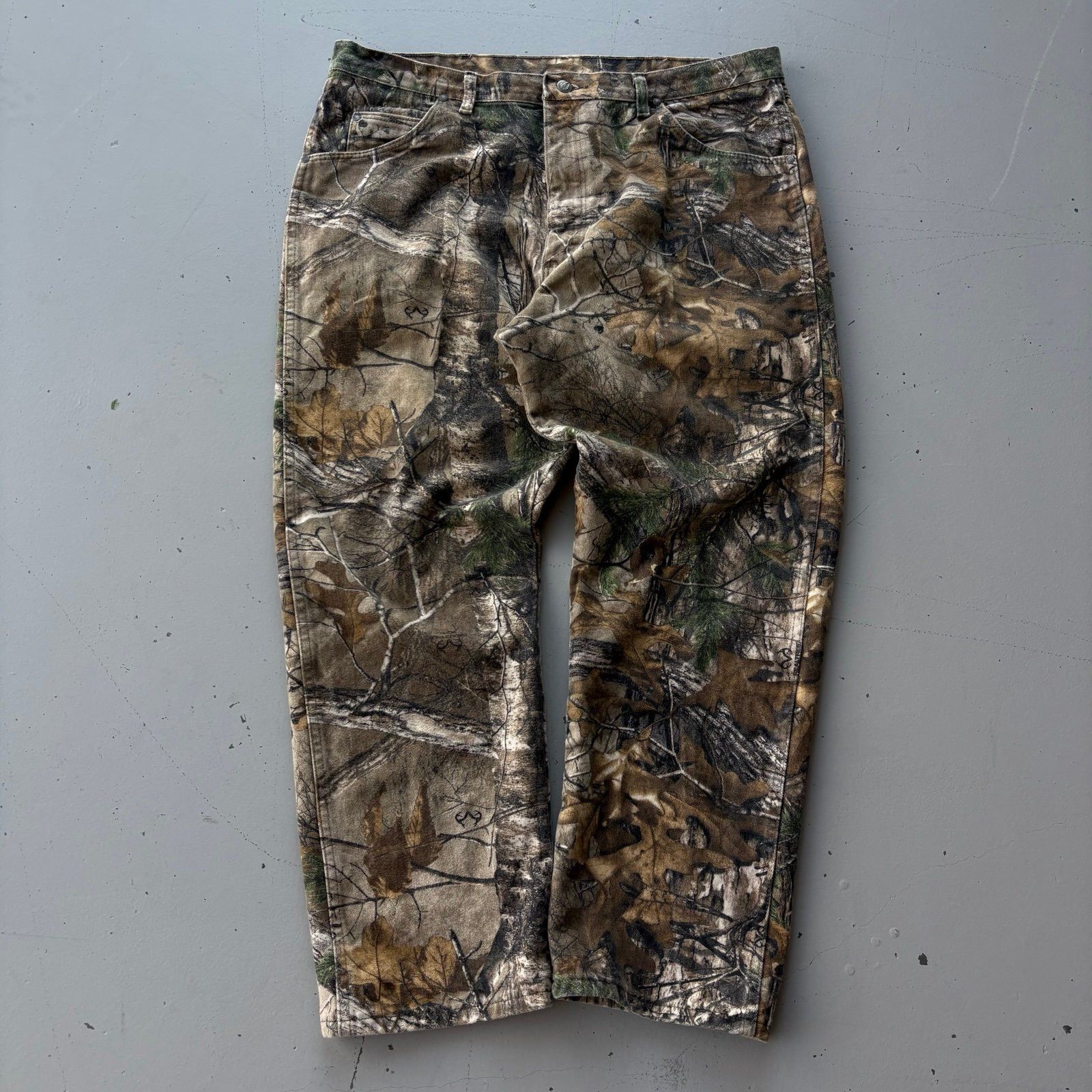 Realtree Vintage 90s baggy Realtree jeans Size US 36 / EU 52 - 2 Thumbnail