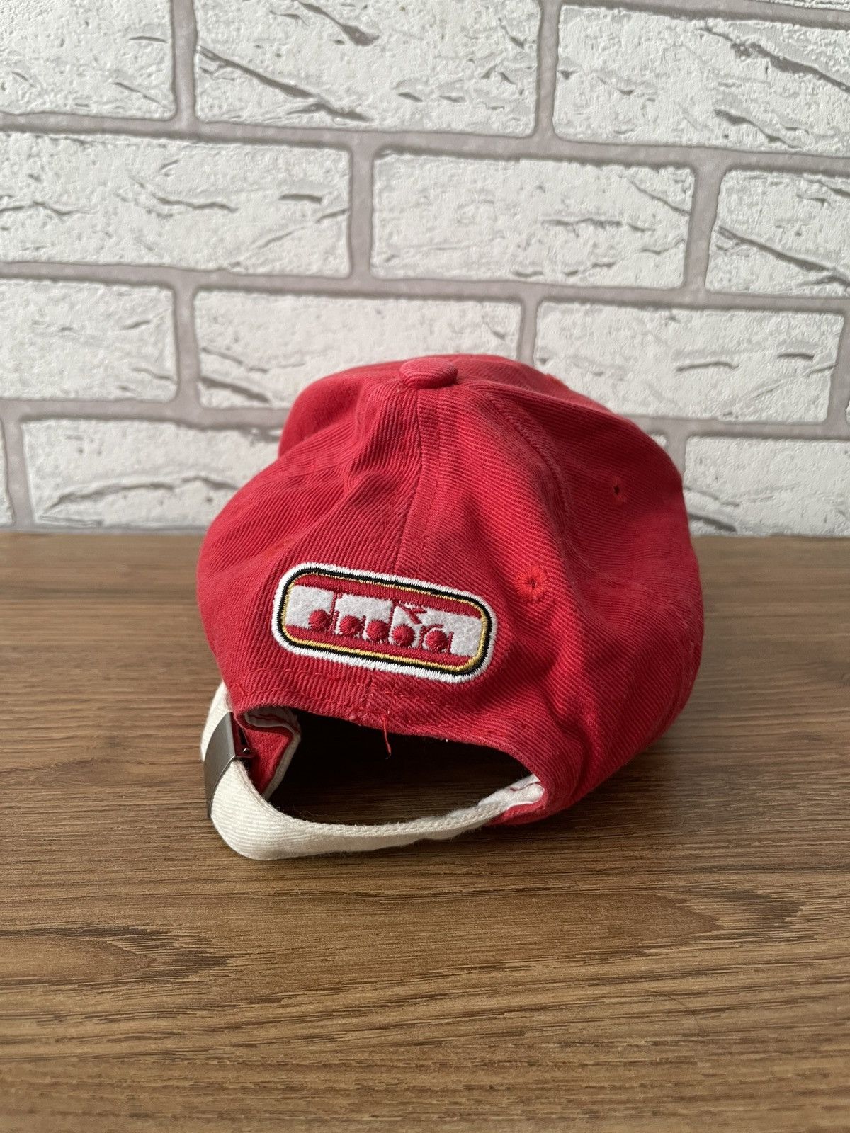 Formula 1 × Vintage RARE 90s Ayrton Senna Vintage Diadora Hat Cap Y2K F1 Hype Size ONE SIZE - 3 Thumbnail