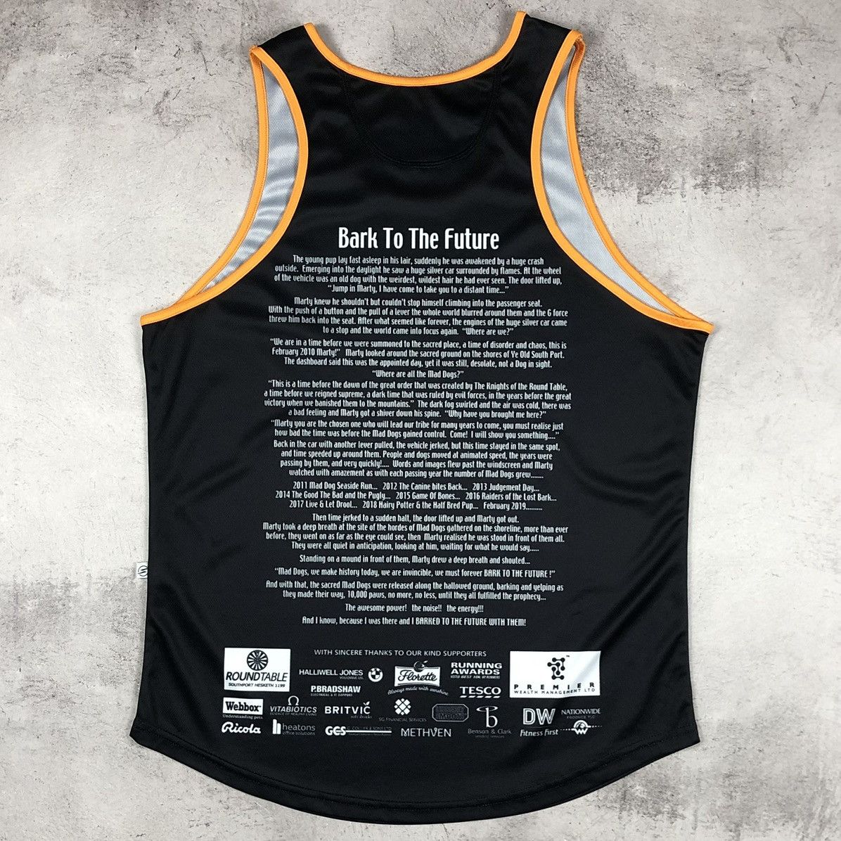 Other Mad Dog 10k Bark To The Future 2019 Scimitar Tank Top Size US XL / EU 56 / 4 - 3 Thumbnail