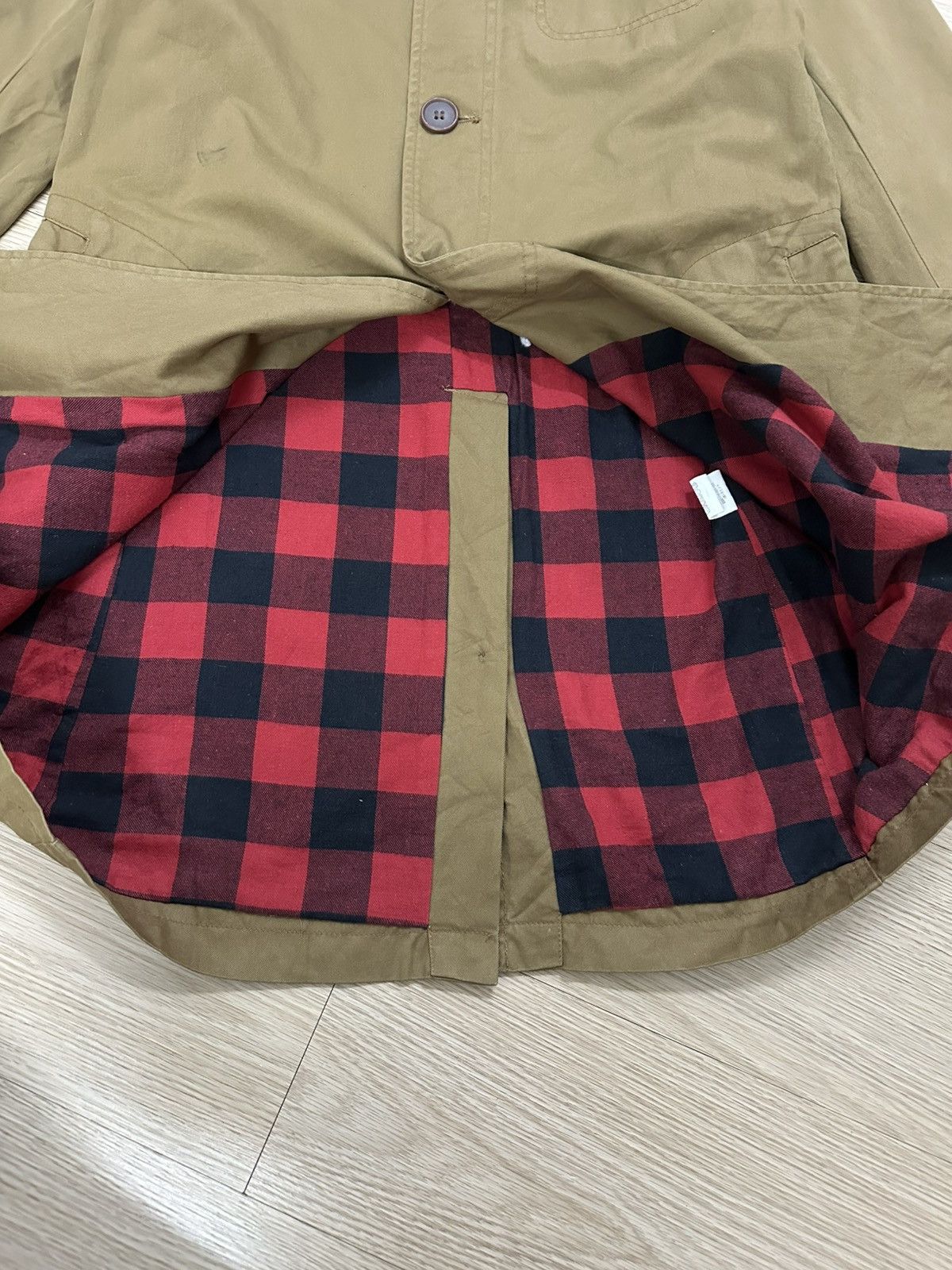 Global Work × Japanese Brand Global Work Aesthetic Workwear Style Corduroy Trench Coat Size US L / EU 52-54 / 3 - 8 Thumbnail