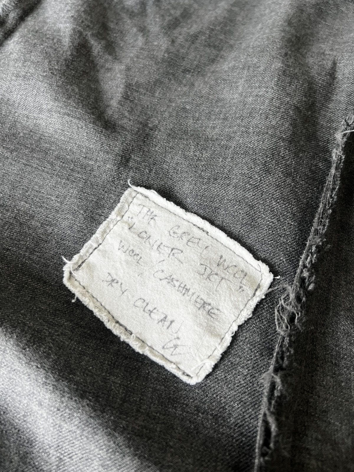 Greg Lauren 🔥🔥 Greg Lauren Grey Cashmere Jacket Size US M / EU 48-50 / 2 - 13 Thumbnail
