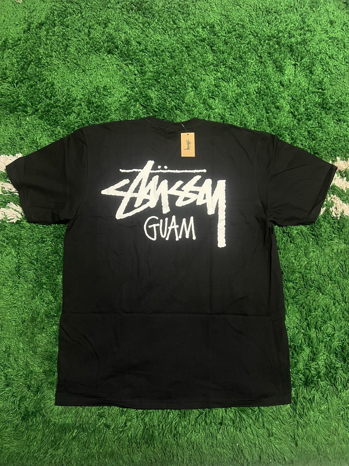 Stussy Stussy Stock Guam Tee Black | Grailed