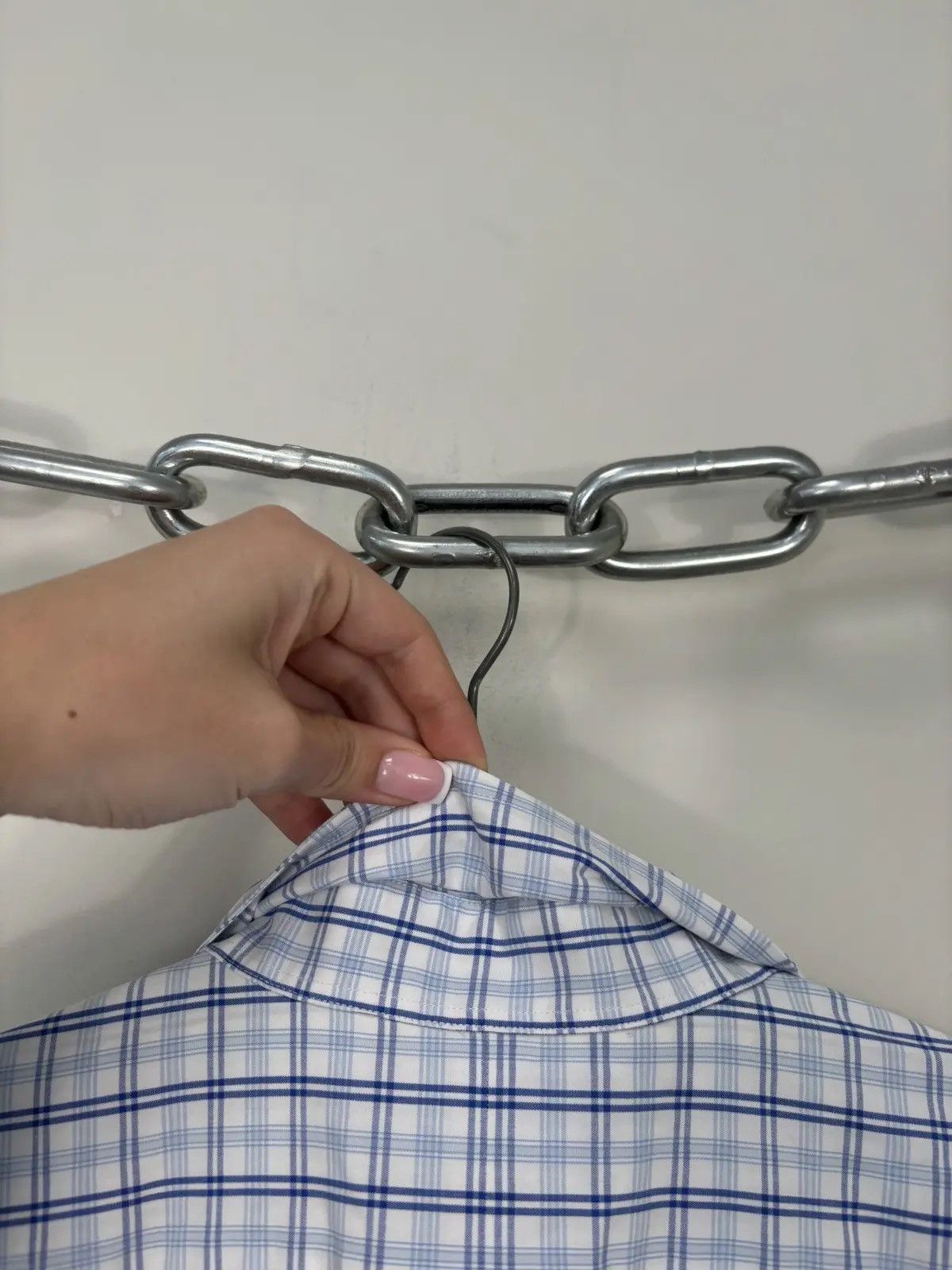 Polo Ralph Lauren × Ralph Lauren × Vintage Vintage Polo Ralph Lauren Y2K Checkered Short Sleeve Shirt Size US XL / EU 56 / 4 - 16 Thumbnail