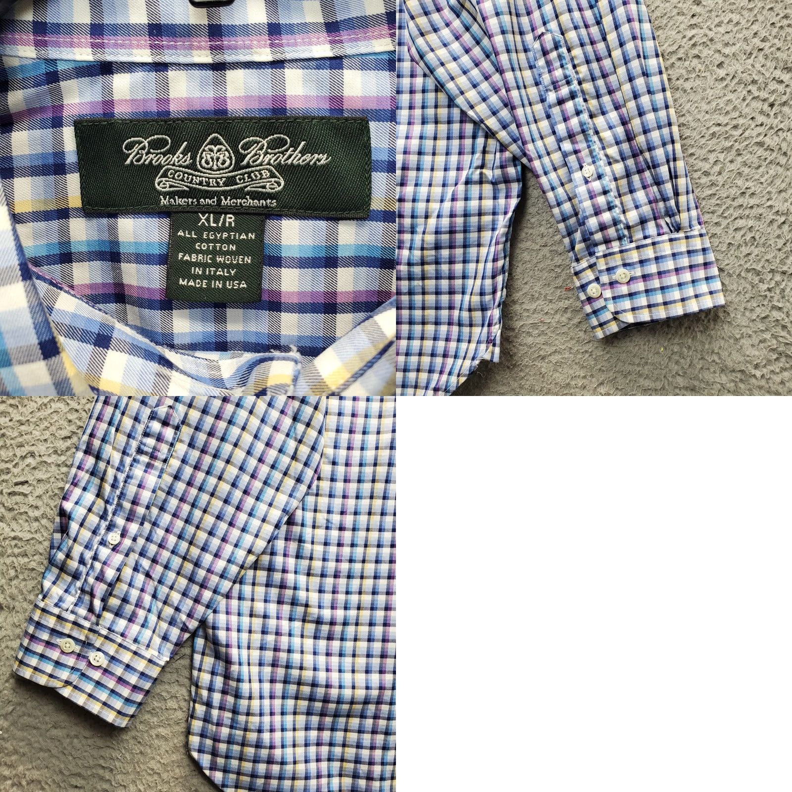 Brooks Brothers Brooks Brothers Casual Shirt Mens XL Multi Plaid Long Sleeve Collared Button Up Size US XL / EU 56 / 4 - 8 Thumbnail