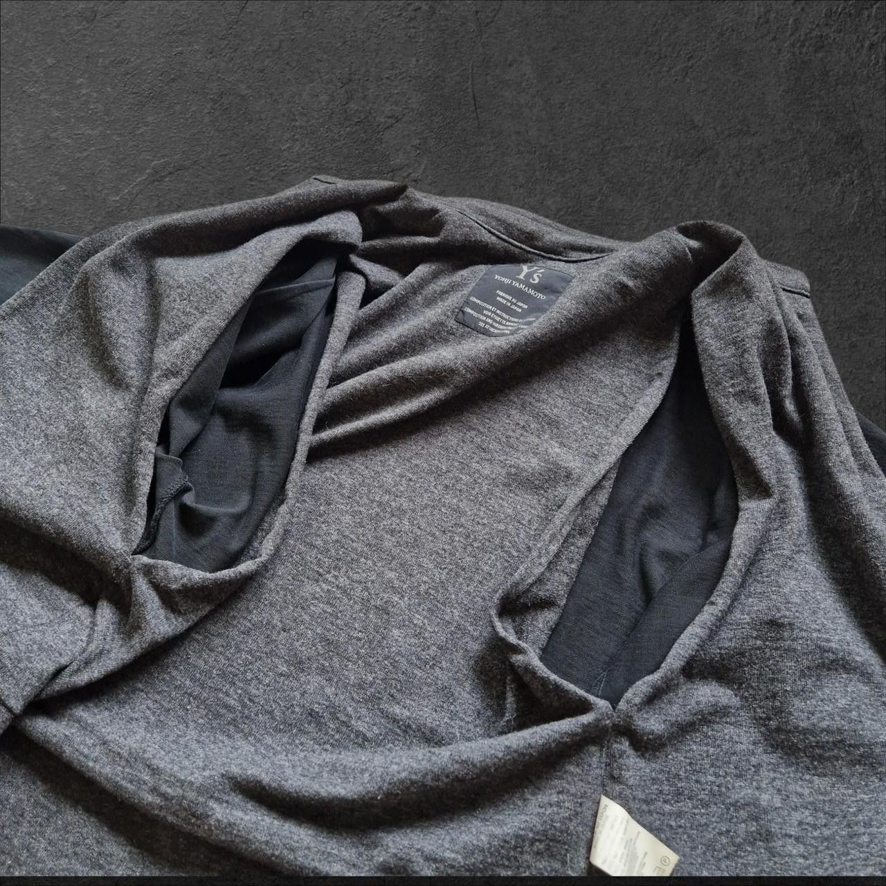 Y's for Men Mens vintage Y's by yohji yamamoto black cotton cardigan Size US L / EU 52-54 / 3 - 5 Thumbnail