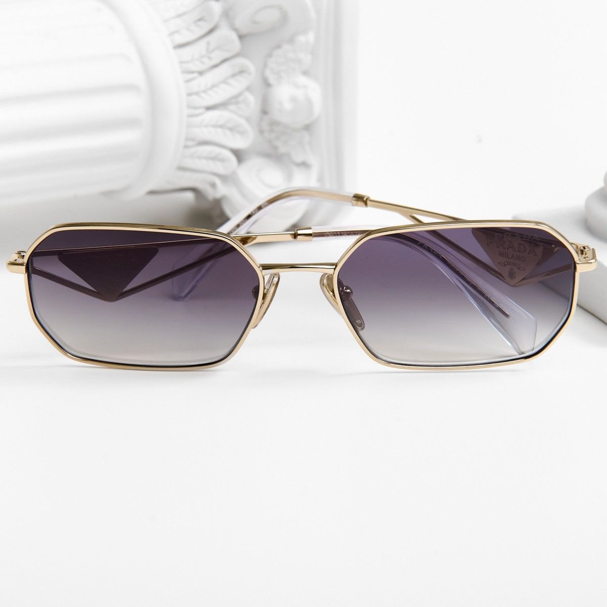 Prada PRADA 0PR A51S ZVN30C SUNGLASSES Size ONE SIZE - 6 Thumbnail