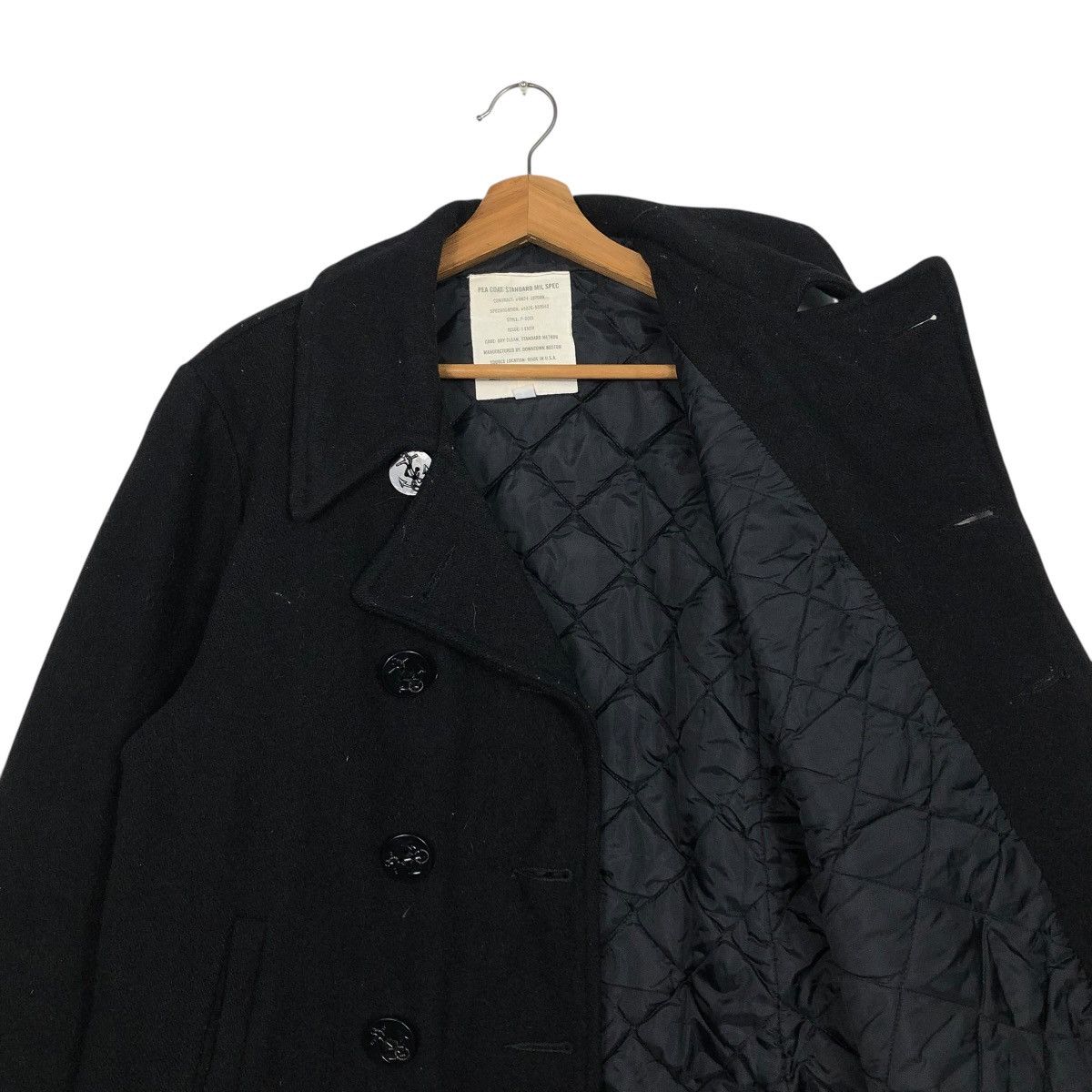 Vintage 🔥VINTAGE WORKER DUFFLE WOOL JACKET PEACOAT ISSEY MIYAKE Size US L / EU 52-54 / 3 - 14 Thumbnail