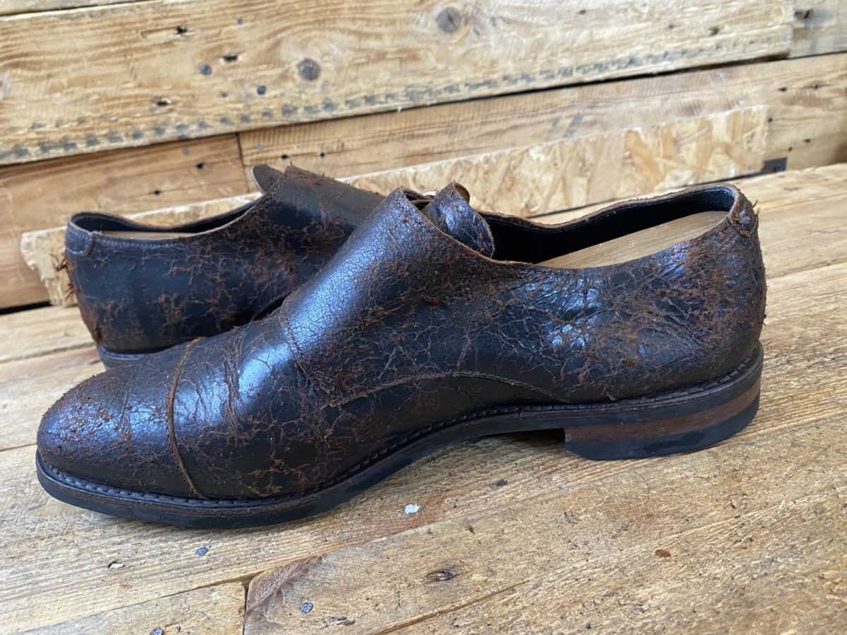 Allen Edmonds Allen edmond distressed double monk leather shoes sz10.5D Size US 10.5 / EU 43-44 - 13 Thumbnail