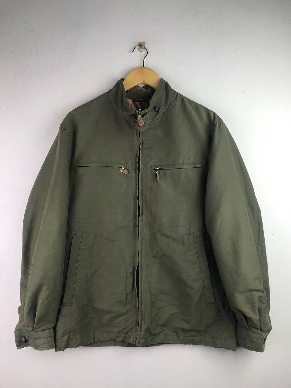 Japanese Brand × Vintage Rare Jeaning Garage army style full zipper jacket Size US M / EU 48-50 / 2 - 1 Thumbnail