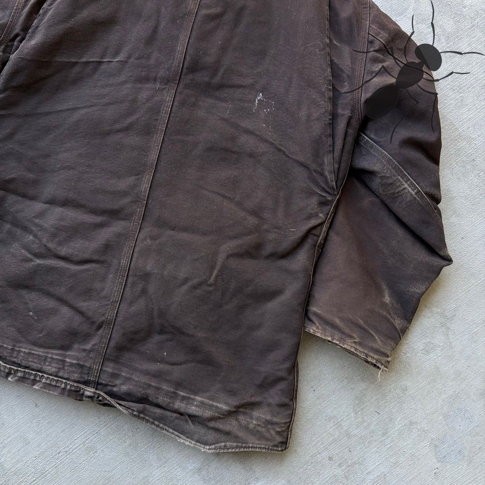 Carhartt × Vintage Vintage Y2K Carhartt C61 DKB brown chore coat work jacket Size US M / EU 48-50 / 2 - 8 Thumbnail