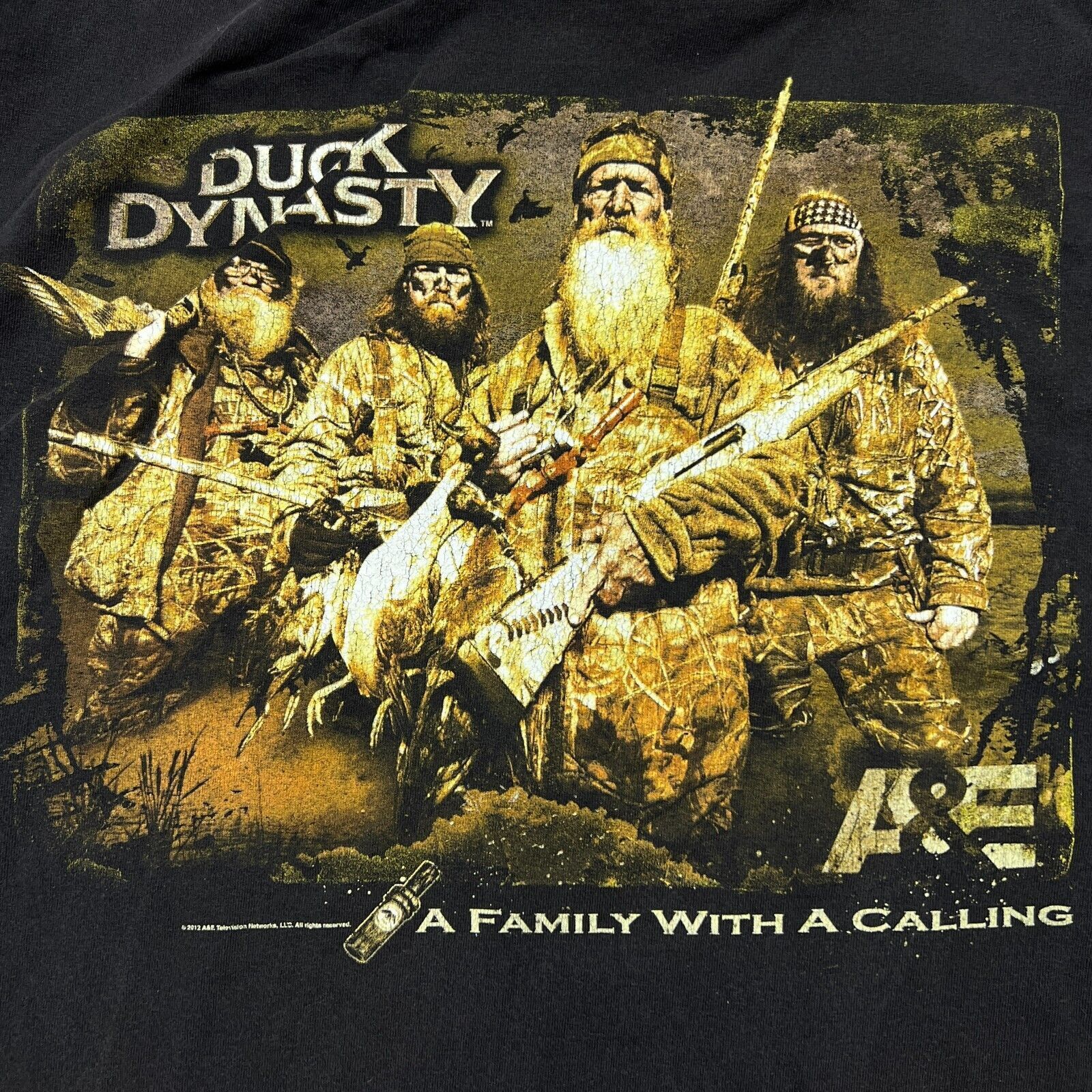 Garbage TV × Vintage Vintage Duck Dynasty T Shirt XL A Family With A Calling Tee Size US XL / EU 56 / 4 - 2 Thumbnail