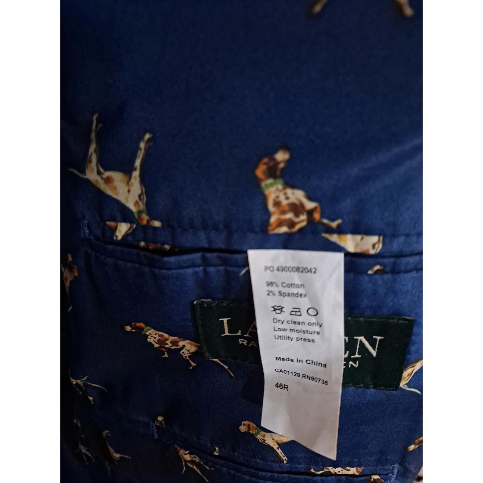 Lauren Ralph Lauren Lauren Ralph Lauren Brown Corduroy Blazer with Reinforced El Size 46R - 6 Thumbnail