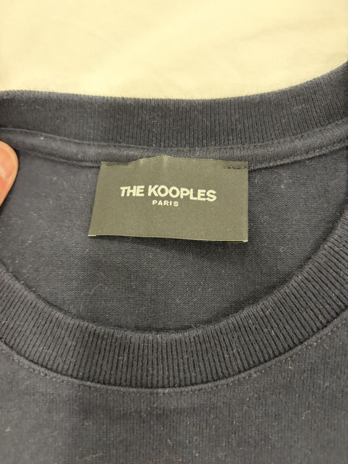 The Kooples The Kooples DoubleSided Black T Shirt size L Size US L / EU 52-54 / 3 - 2 Thumbnail