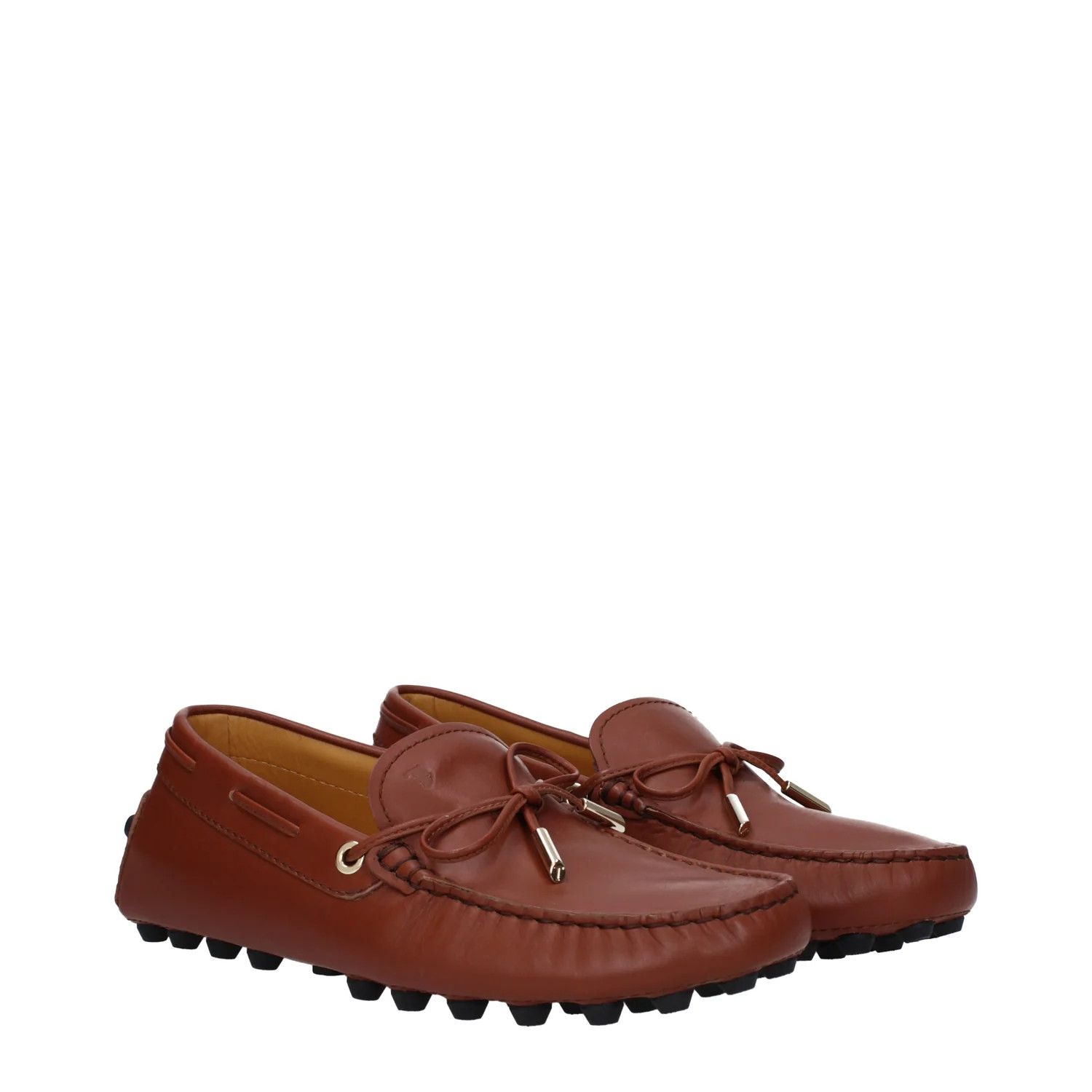 Tod's ob1o1e1224 Leather Loafers in Brown Size US 6.5 / IT 36.5 - 2 Thumbnail