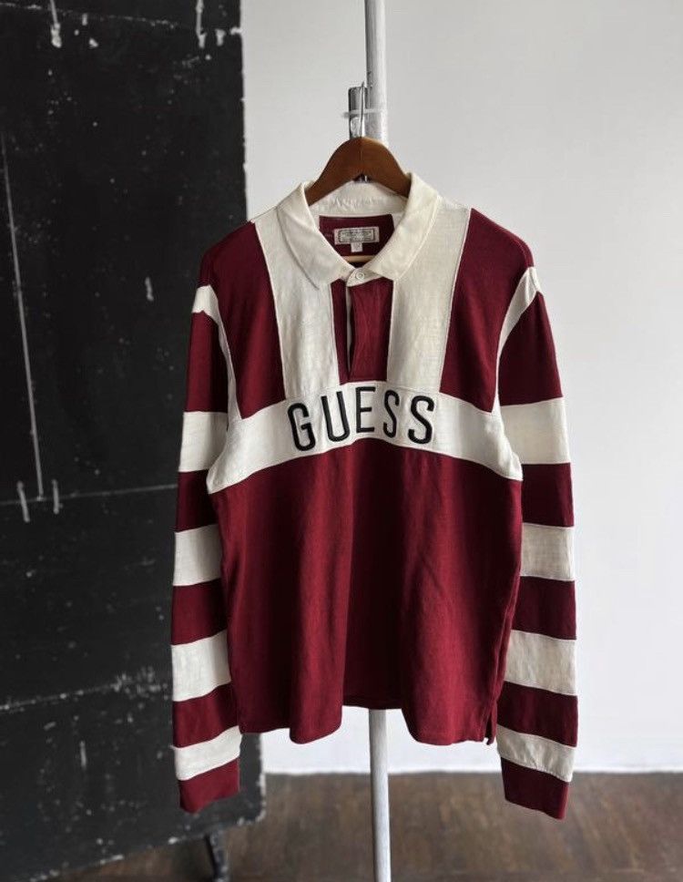 Guess rugby shirt on sale