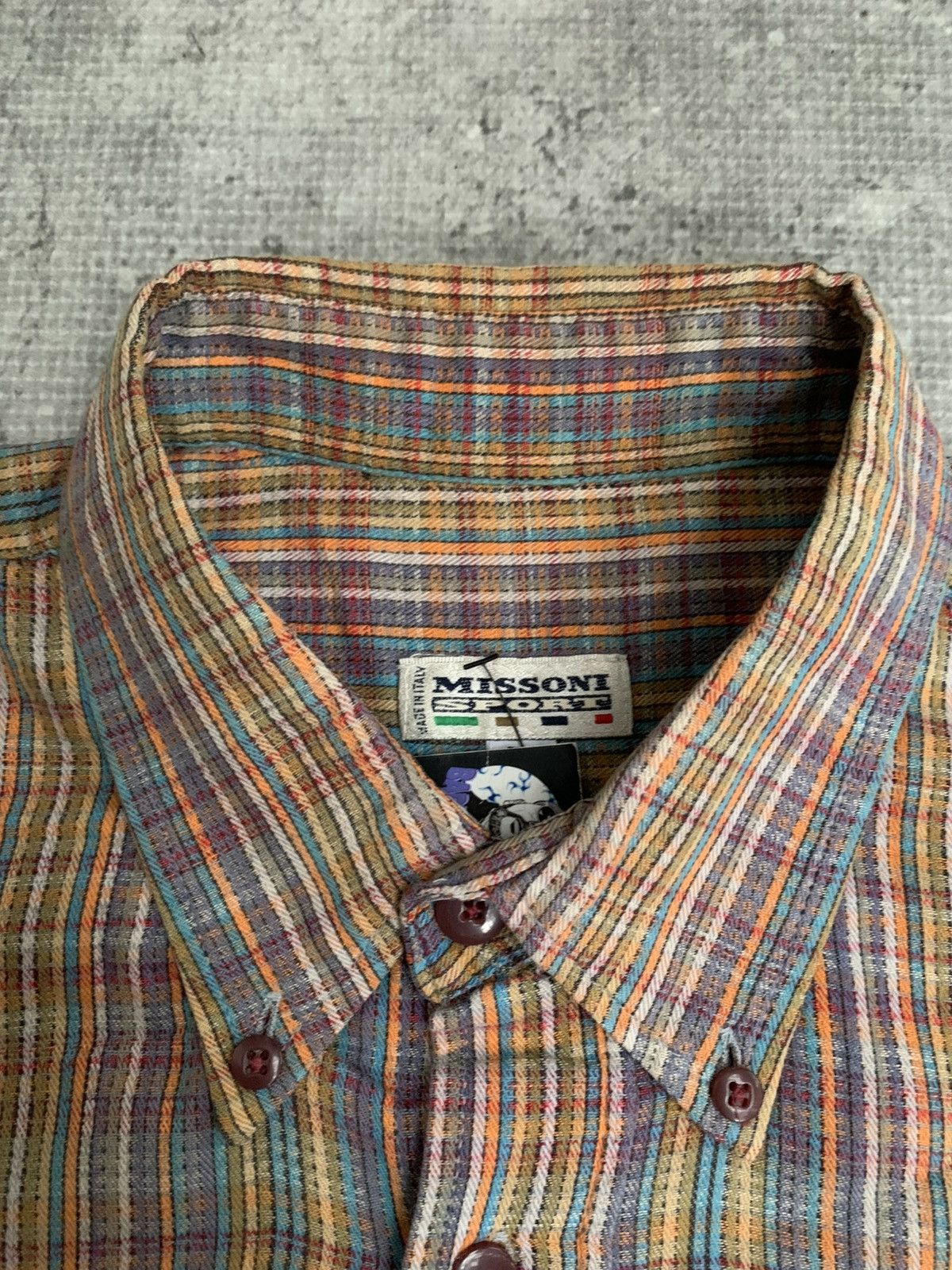 Missoni MISSONI PLAID SHIRT Size US L / EU 52-54 / 3 - 3 Thumbnail