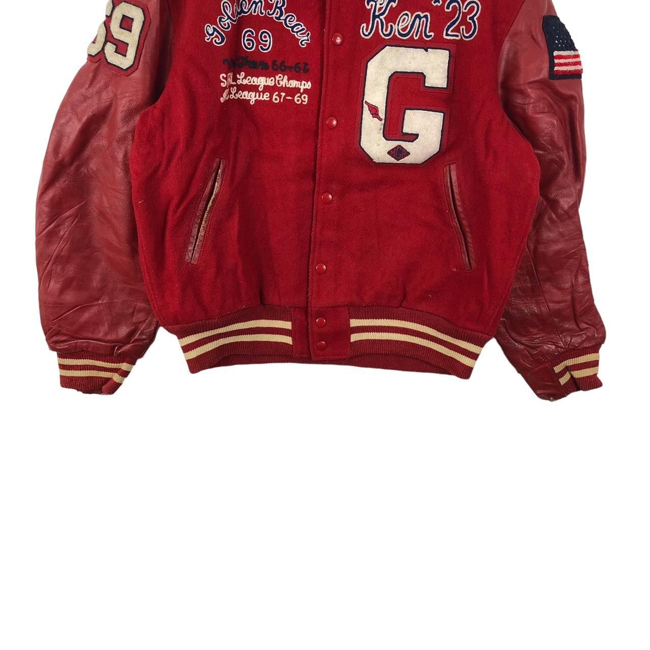 Golden Bear Vintage 1969 GOLDEN BEAR SFAL Champ Letterman Varsity Jacket Size US M / EU 48-50 / 2 - 4 Thumbnail