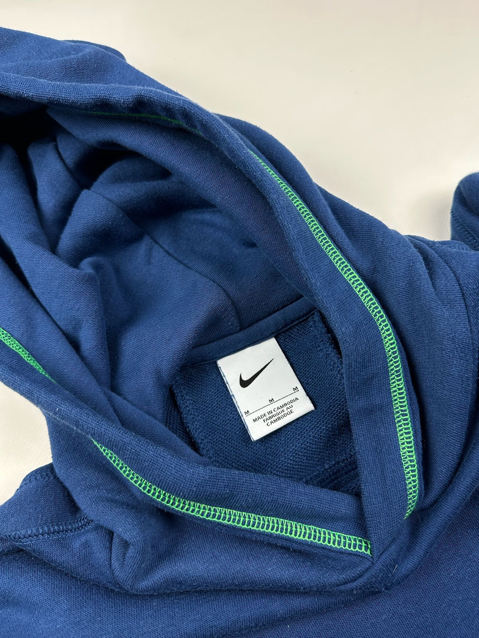 Nike Nike Brasil Vintage Fleece Y2K Hoodie S Soccer Size US M / EU 48-50 / 2 - 2 Thumbnail