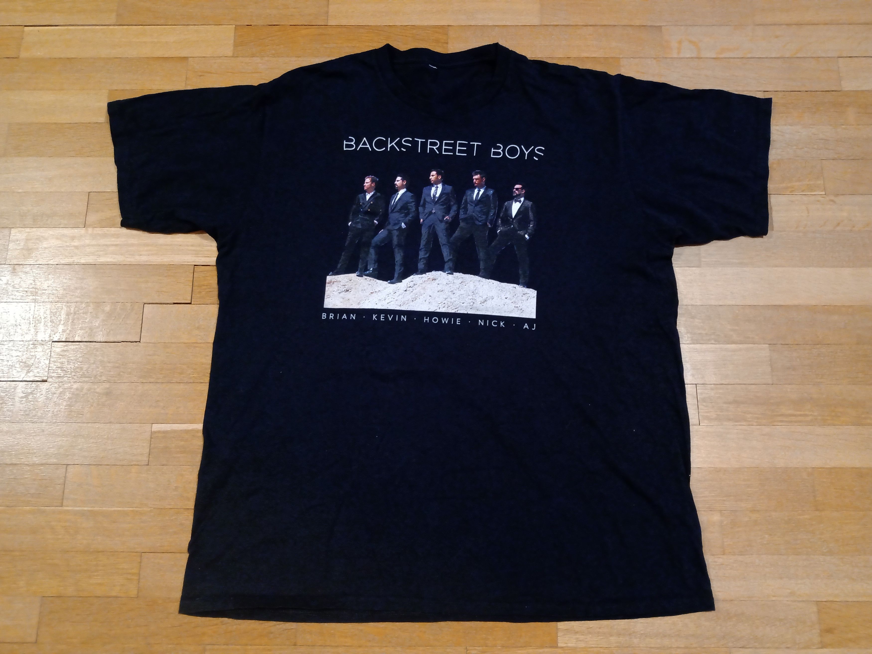 Band Tees Backstreet Boys Vintage Shirt XL Music Jersey Never Gone Size US L / EU 52-54 / 3 - 1 Thumbnail