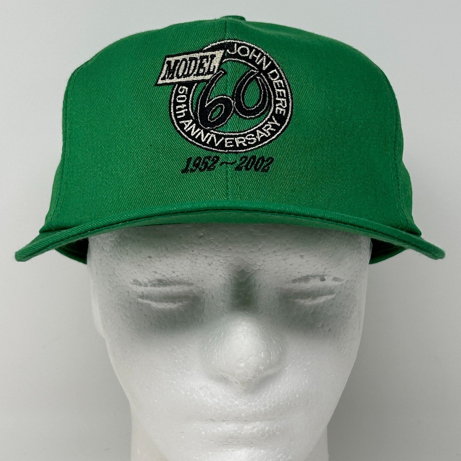 John Deere Vintage John Deere Model 60 Hat Cap Green Y2Ks Farmer Farm Size ONE SIZE - 2 Thumbnail