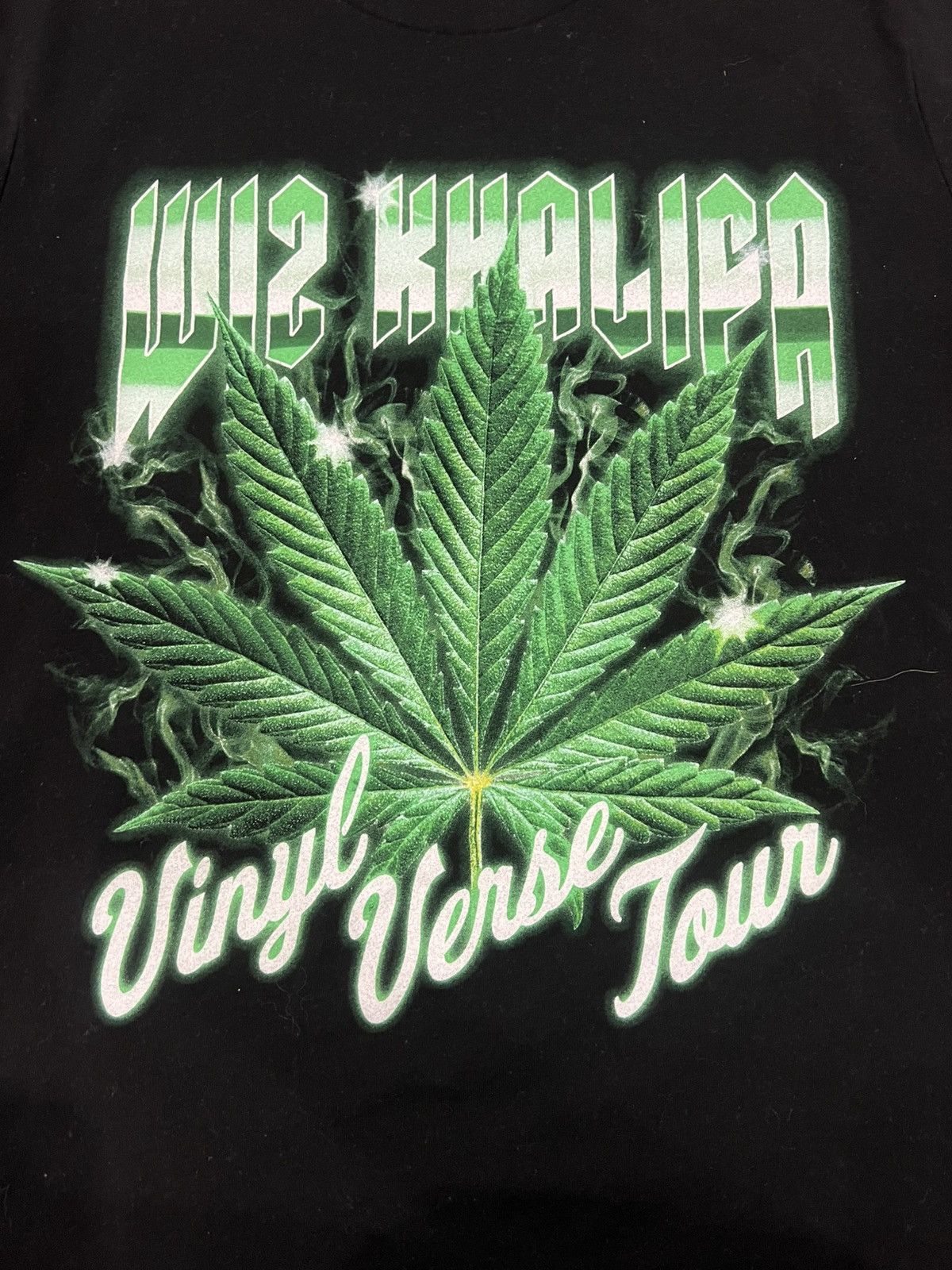 Band Tees × Wiz Khalifa Wiz Khalifa Vinyl Verse 2022 Tour Size US M / EU 48-50 / 2 - 5 Thumbnail